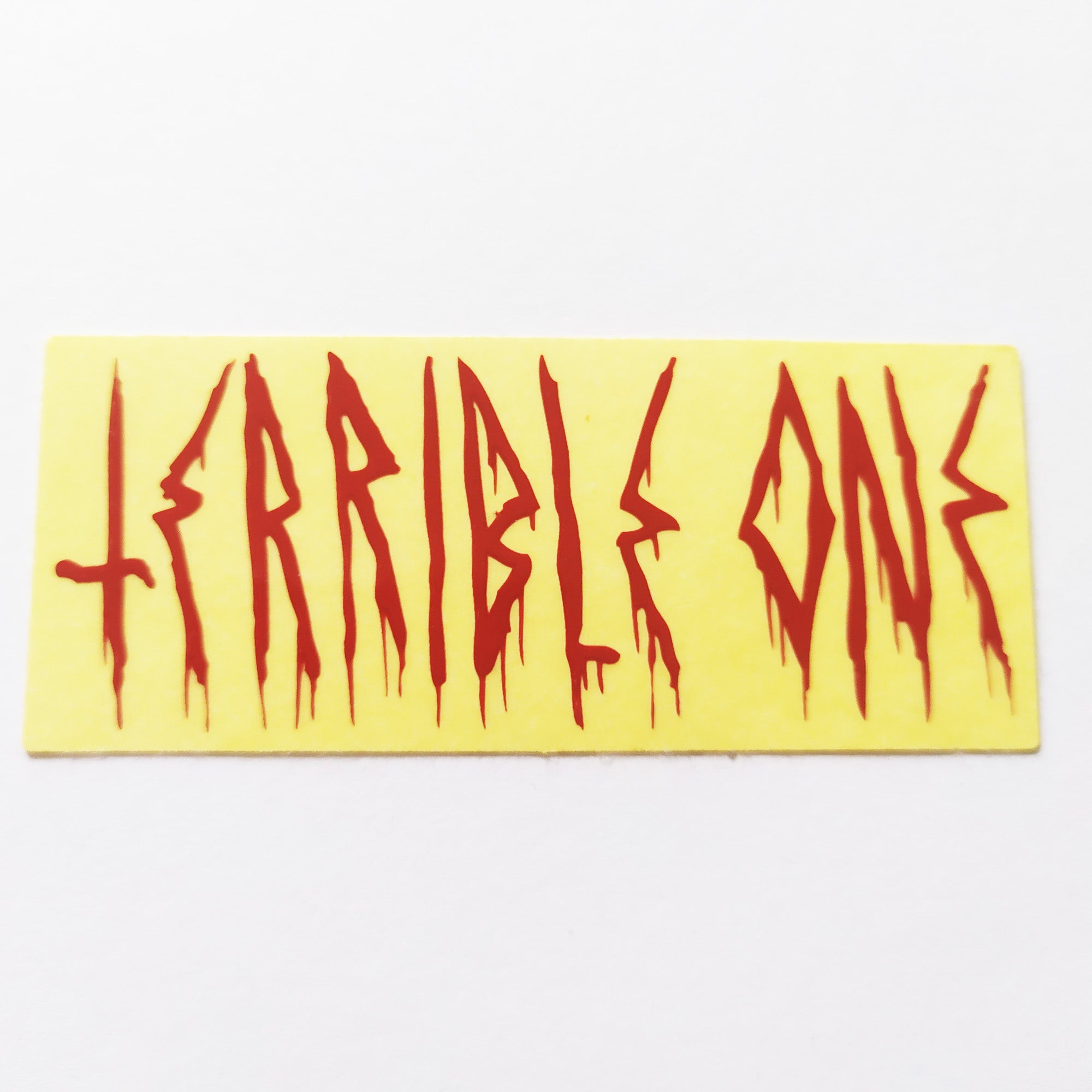 Terrible One BMX Sticker - SkateboardStickers.com