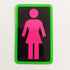 Girl Skateboard Sticker - SkateboardStickers.com