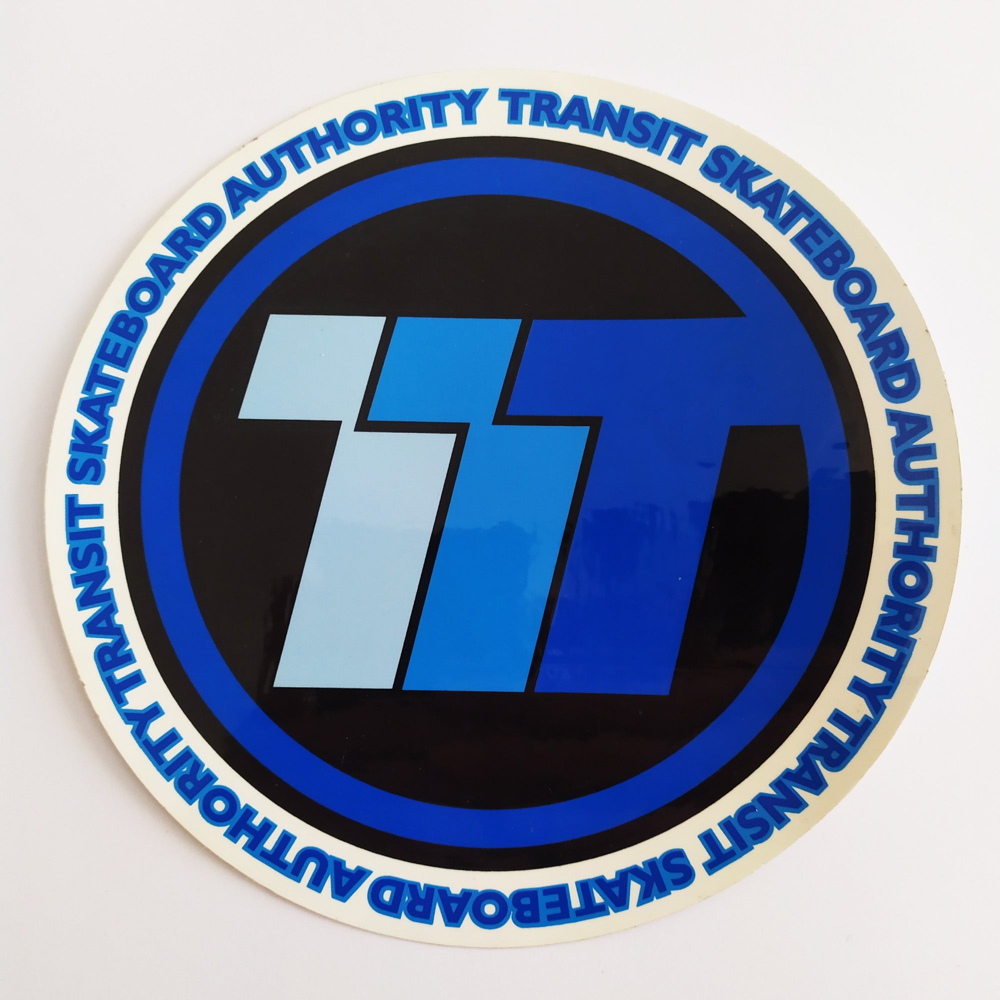 Transit Skateboard Authority Sticker - SkateboardStickers.com