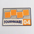 Foursquare Skateboard Sticker - SkateboardStickers.com