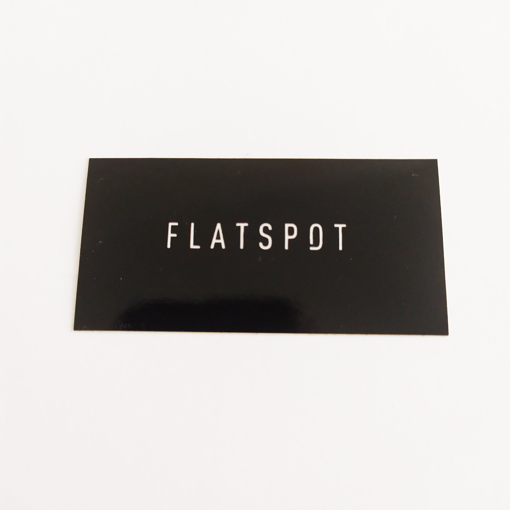 Flatspot Skate Shop Skateboard Sticker - SkateboardStickers.com