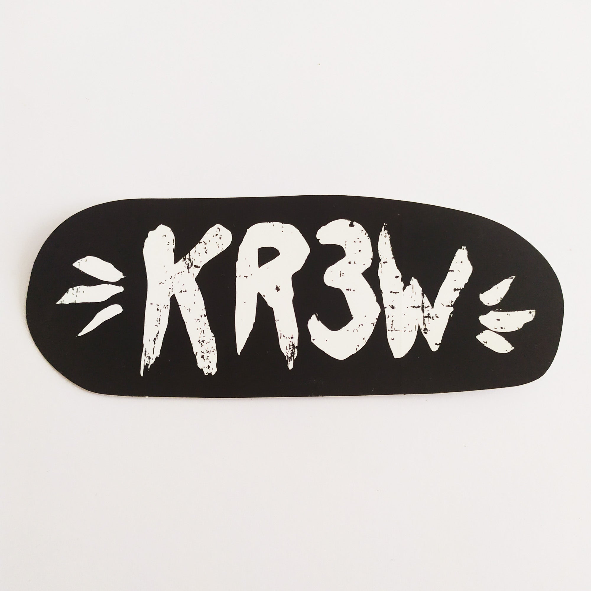 KR3W Skateboard Sticker - SkateboardStickers.com