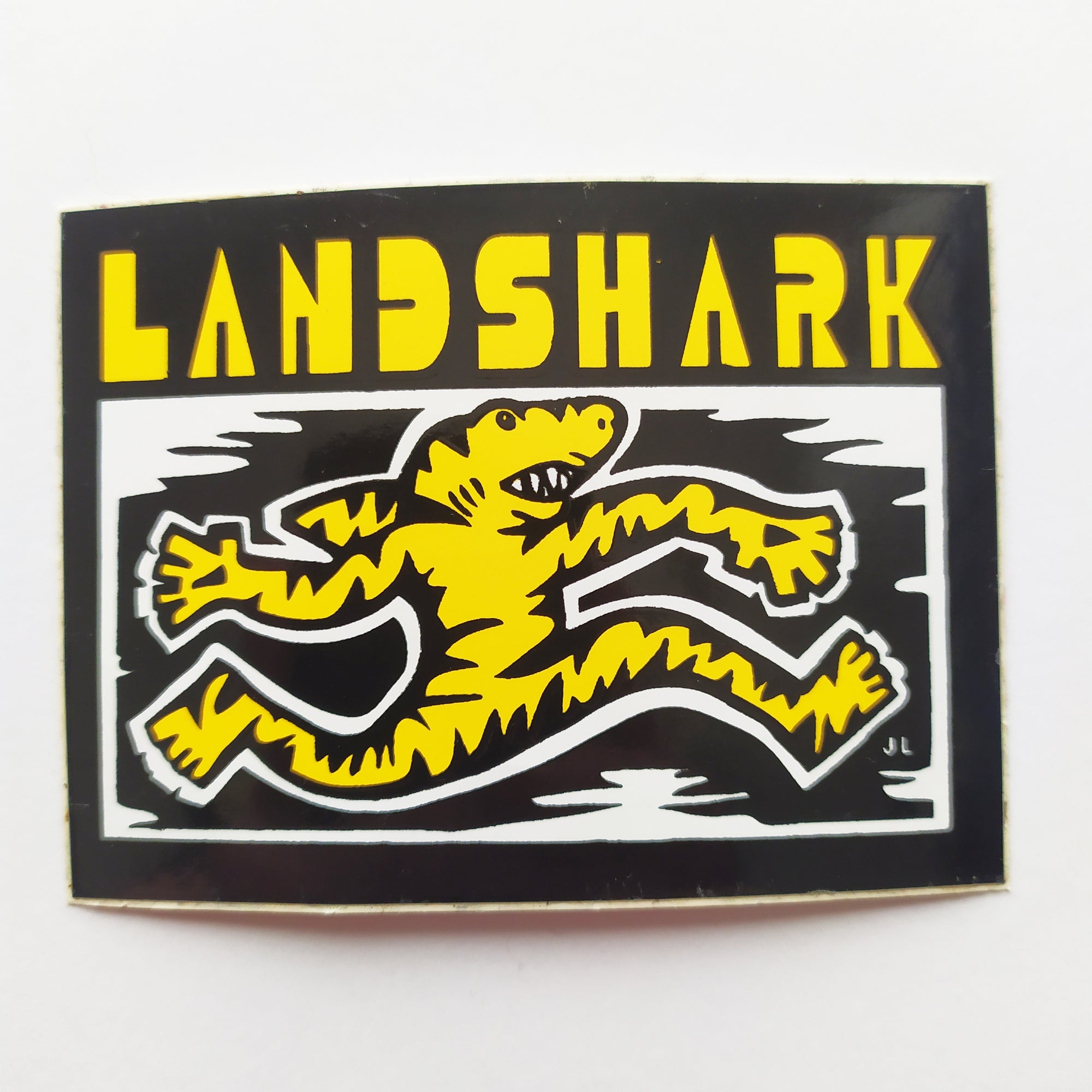 Land Shark Crew Skateboard Sticker - Sharkwalk - SkateboardStickers.com