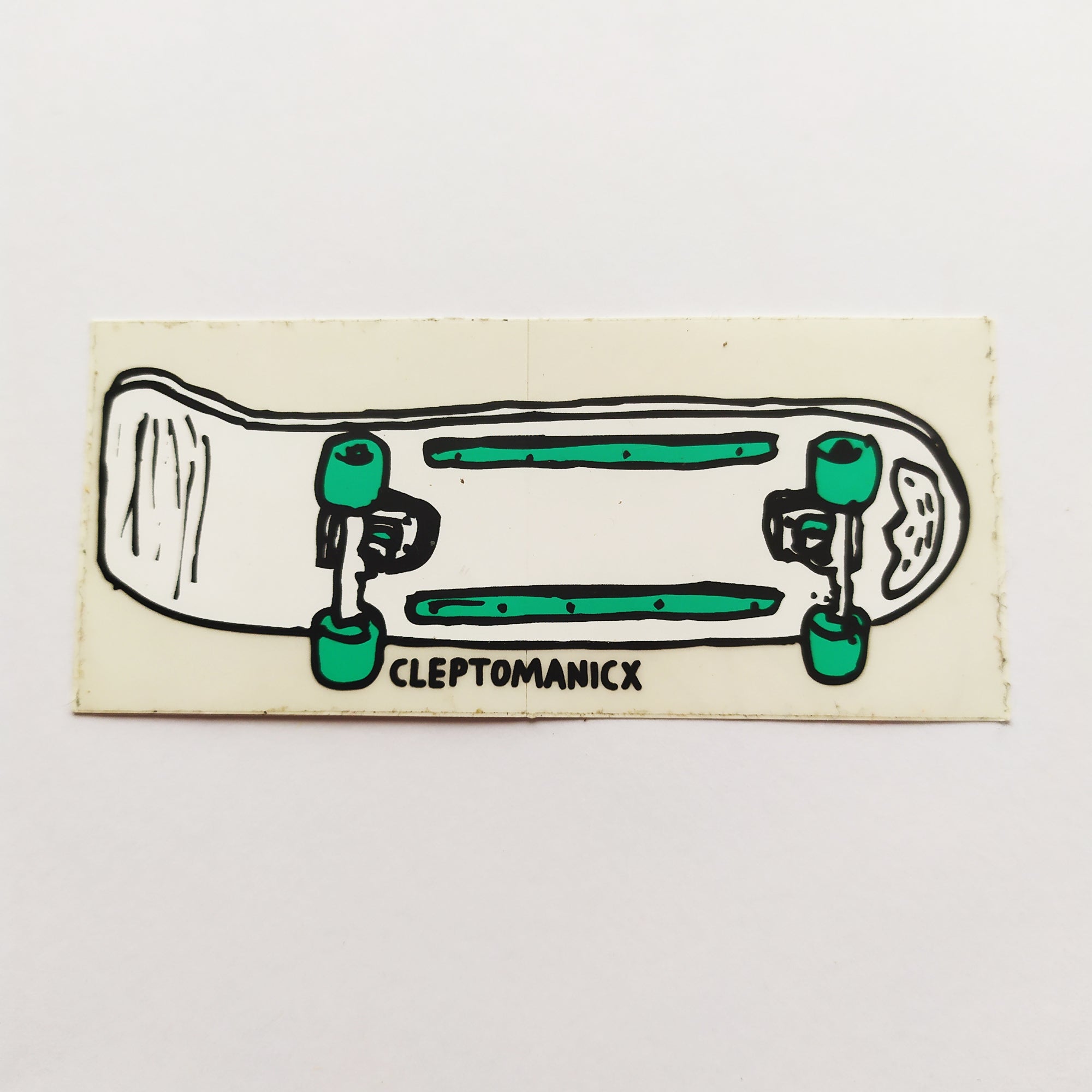 Cleptomanicx Skateboard Sticker - SkateboardStickers.com