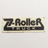 Z-Roller Trucks Old School Skateboard Sticker - SkateboardStickers.com