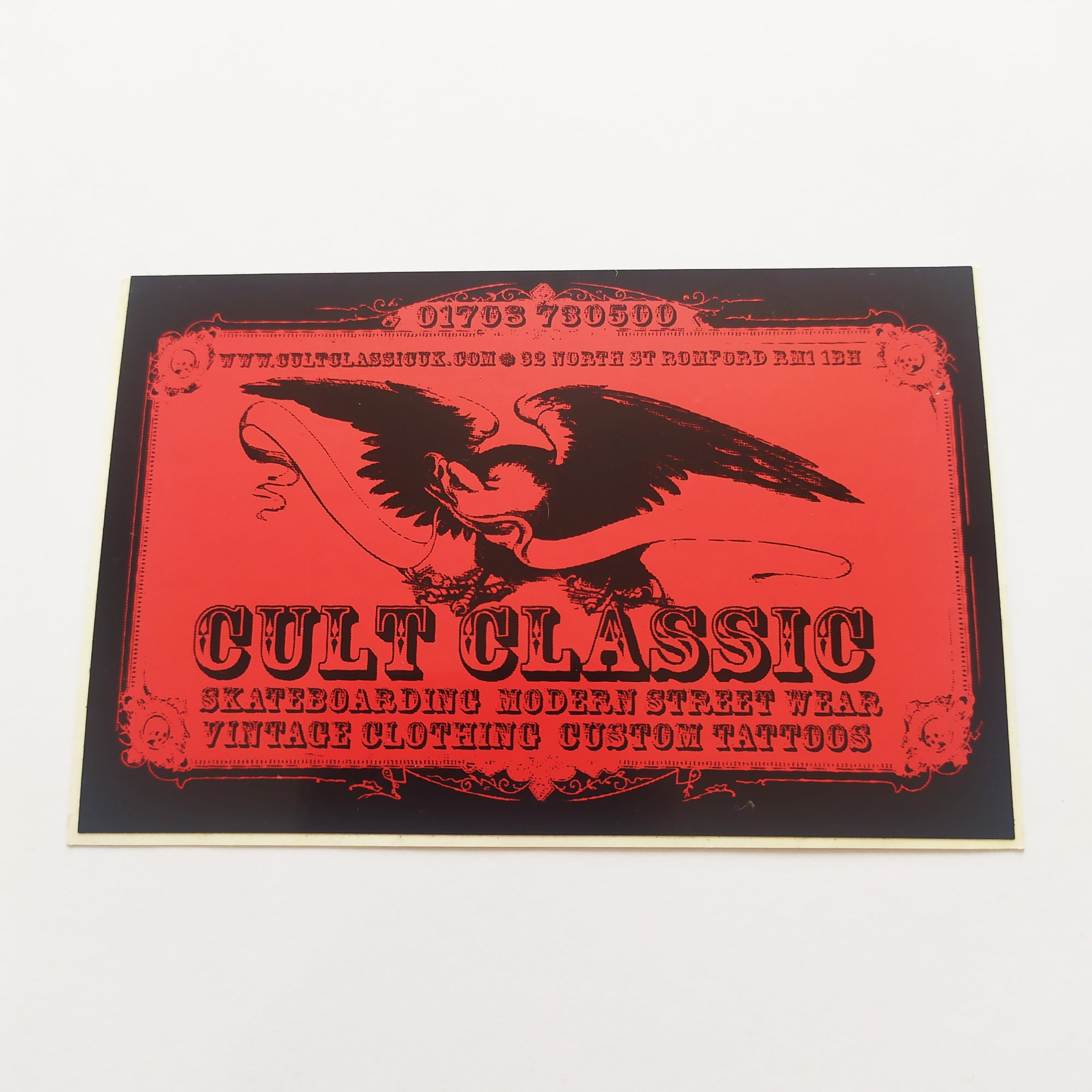 Cult Classics Skateboard Sticker - SkateboardStickers.com