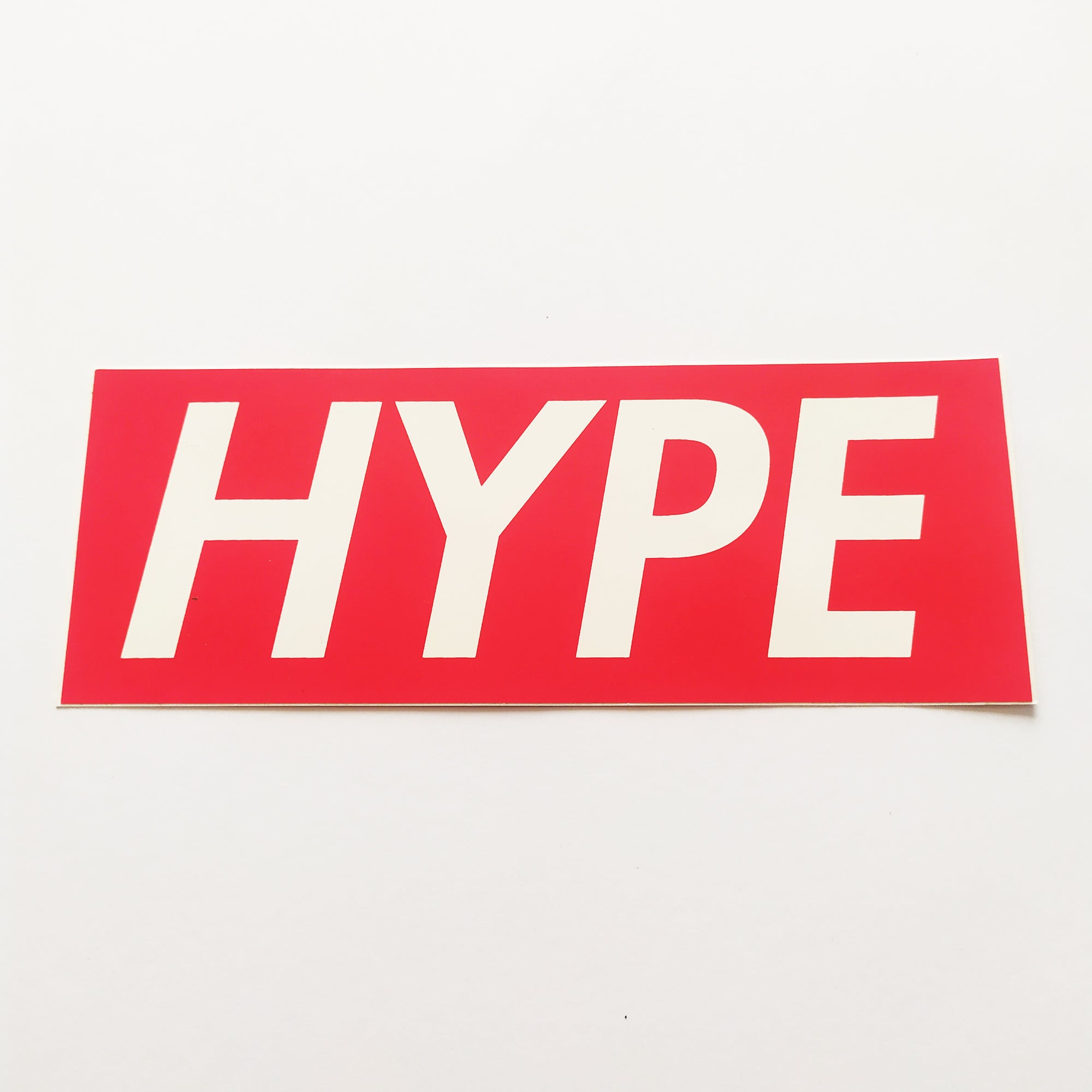 HYPE Skateboard Sticker - SkateboardStickers.com