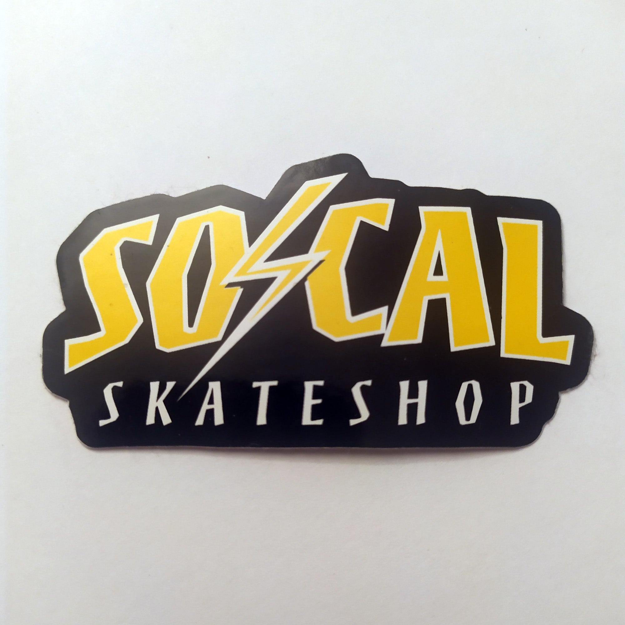 So Cal Skate Shop Skateboard Sticker - SkateboardStickers.com