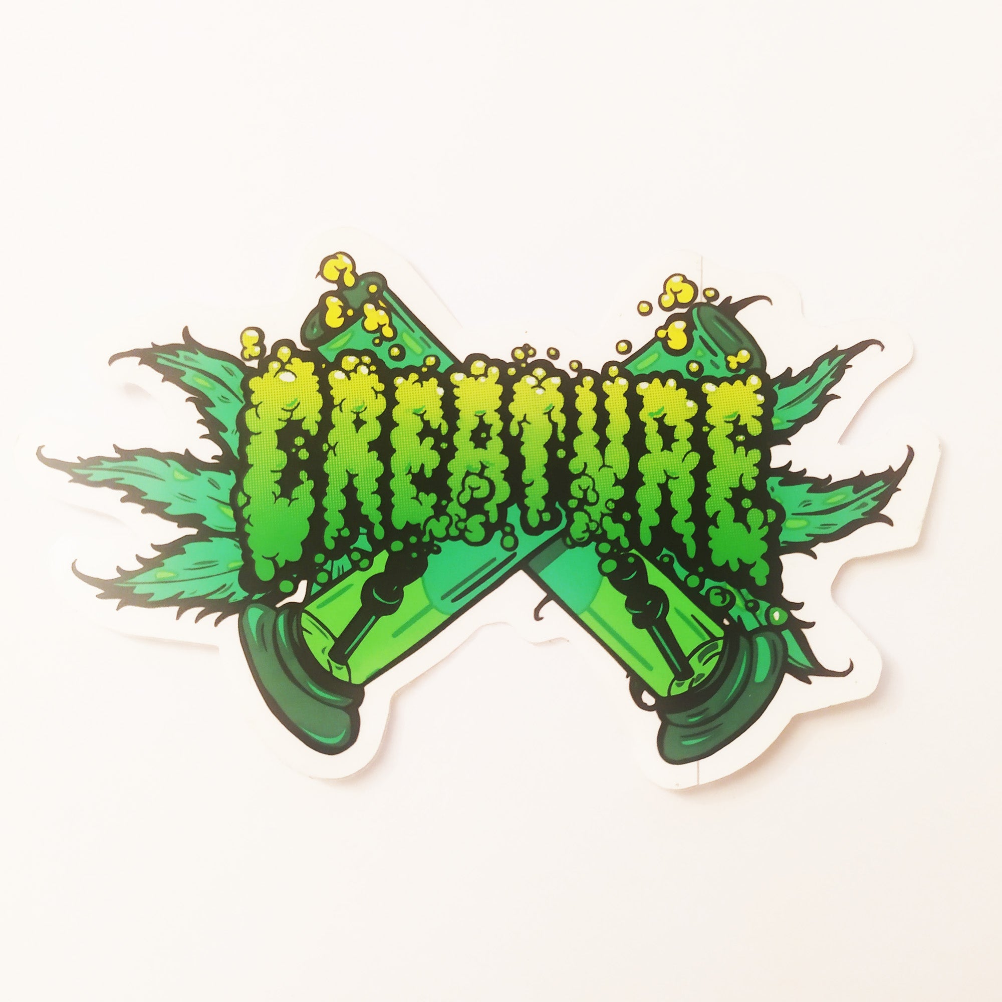 Creature Bong Skateboard Sticker - SkateboardStickers.com