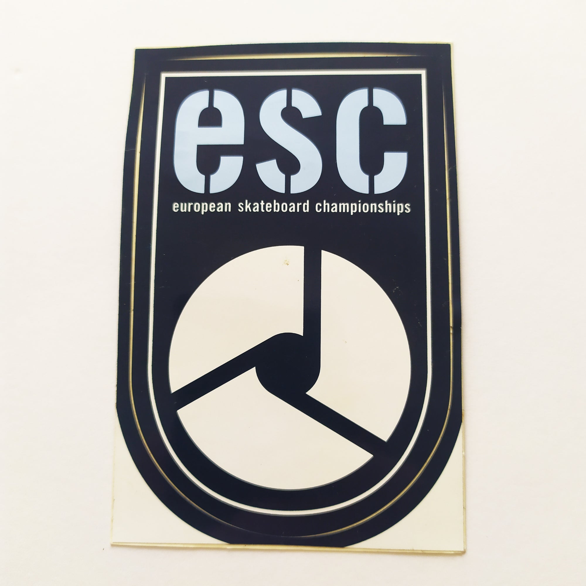 European Skateboard Championships Skateboard Sticker - SkateboardStickers.com