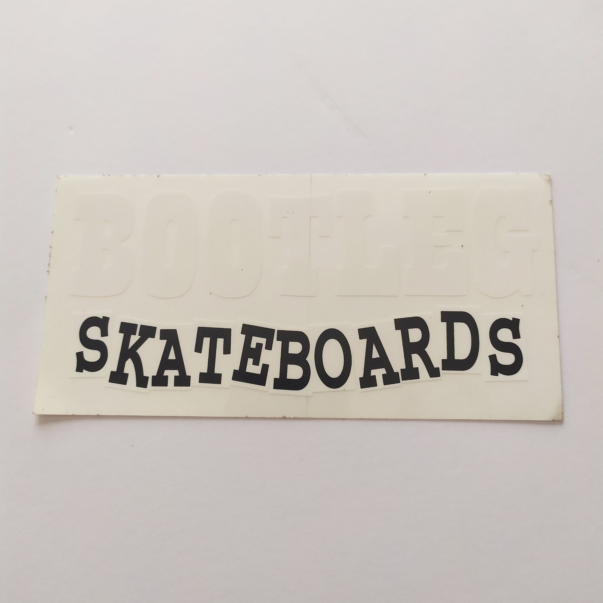 Bootleg Skateboards Skateboard Sticker - SkateboardStickers.com