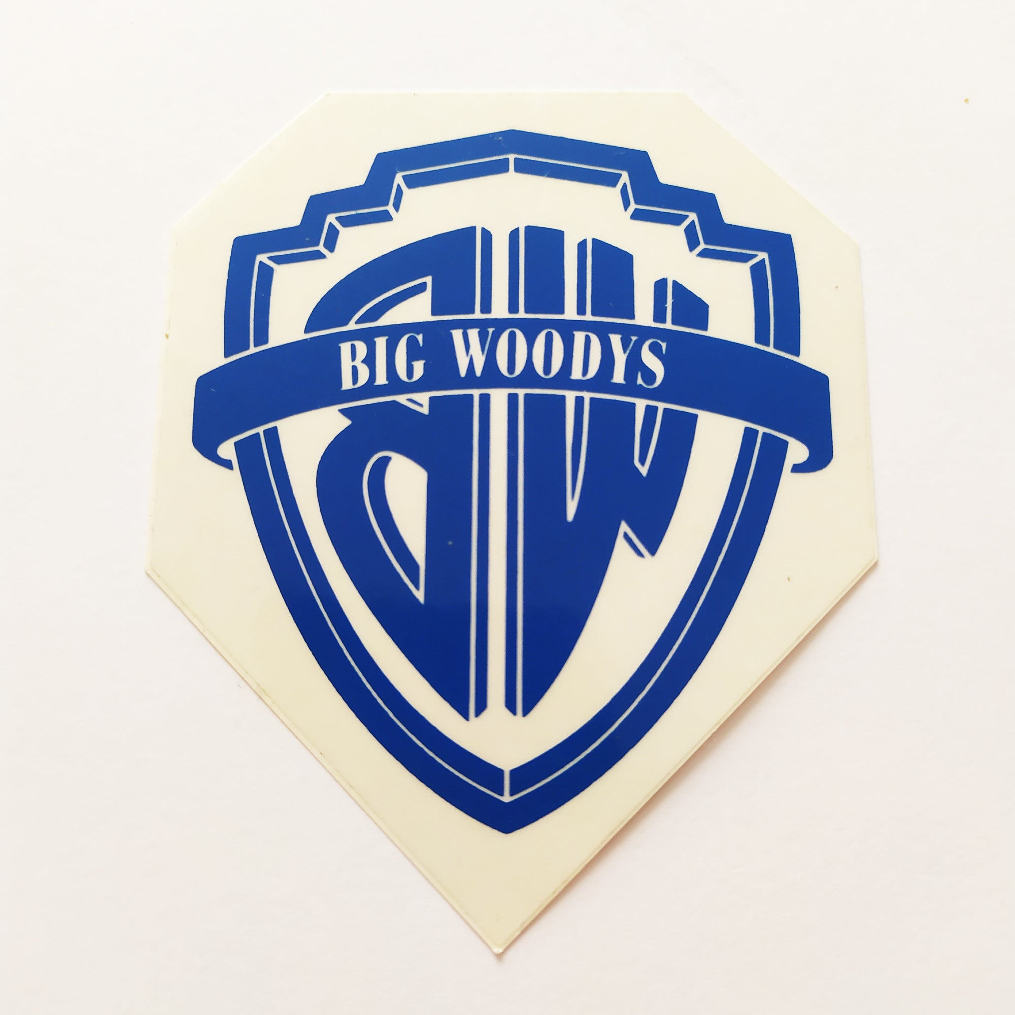 Big Woodys Skate Shop Sticker - SkateboardStickers.com