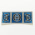 101 Skateboards Sticker "Stained Glass" - SkateboardStickers.com