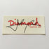 Diamond Supply Co. OG Sign Skateboard Sticker - 12.5cm - SkateboardStickers.com