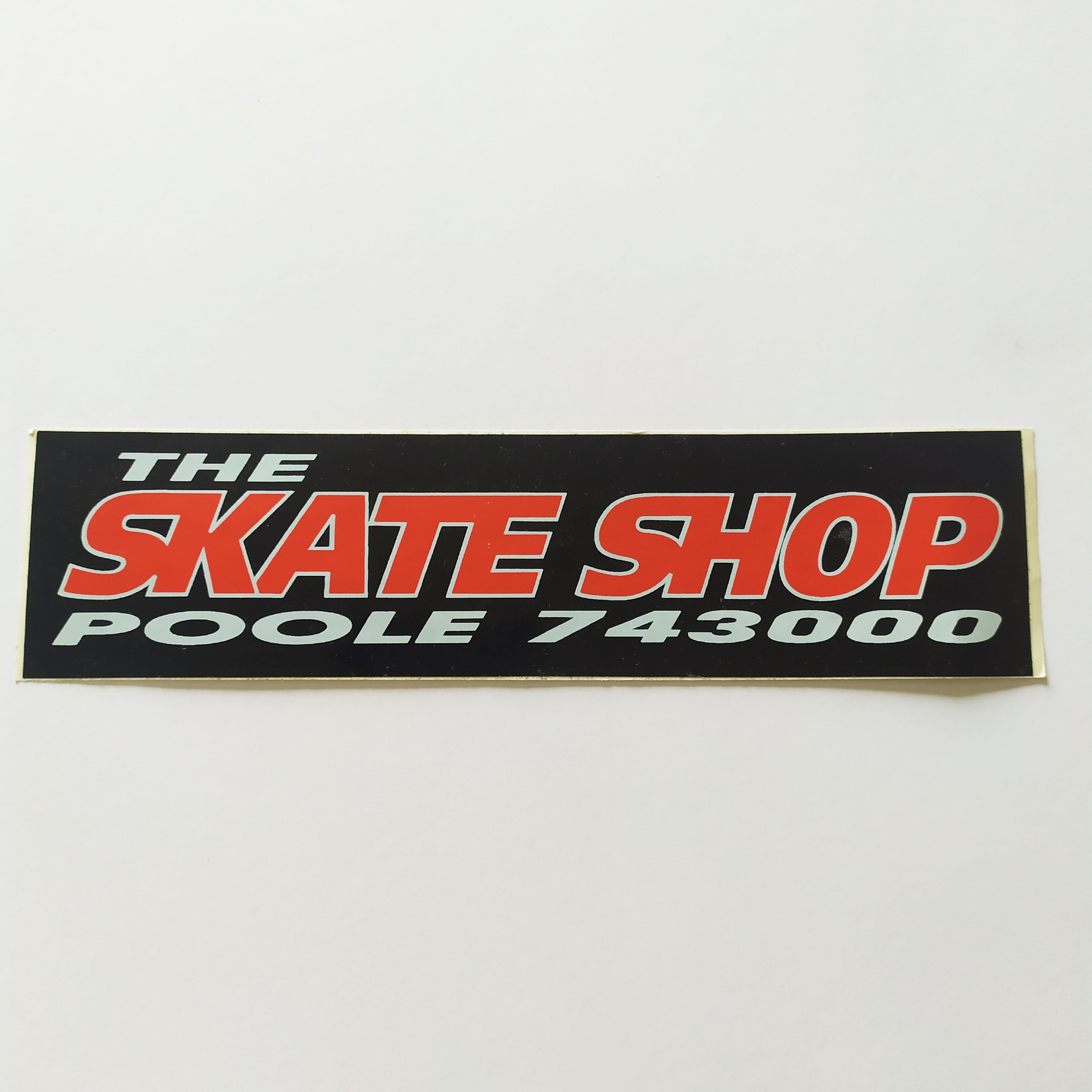 "The Skate Shop" Sticker - SkateboardStickers.com