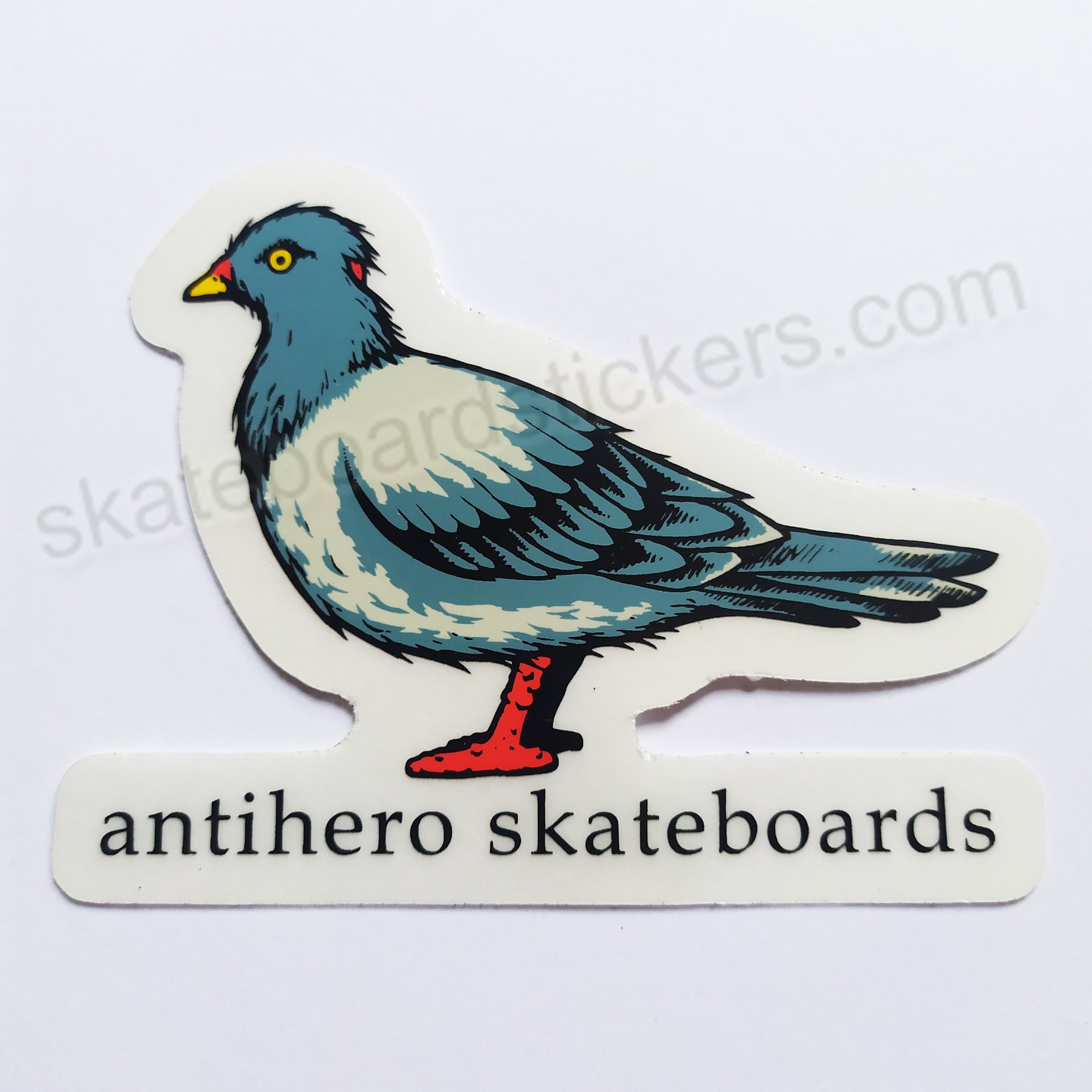 Anti Hero Skate Sticker - Pigeon - Todd Francis art