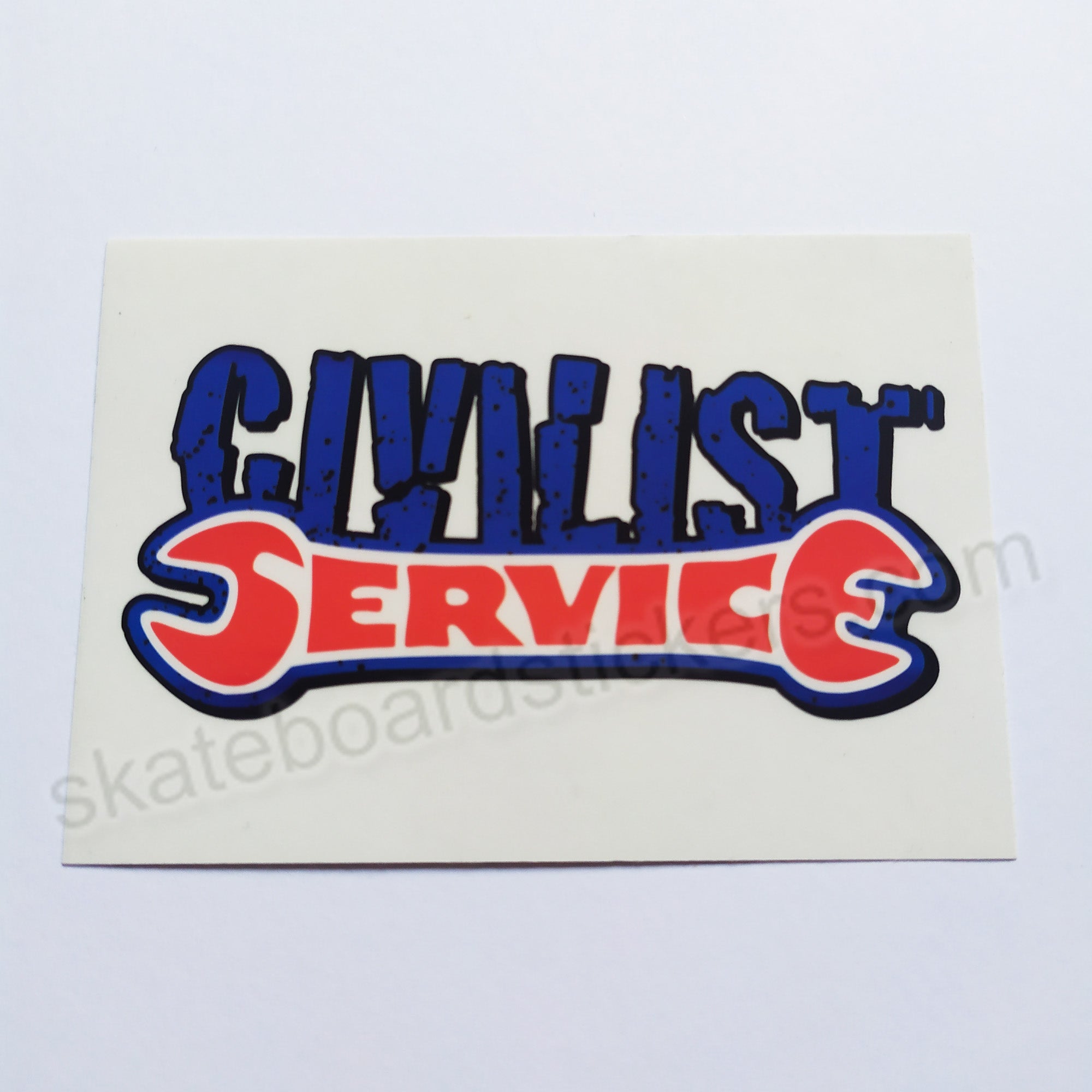 Civilist Skateboard Sticker - SkateboardStickers.com