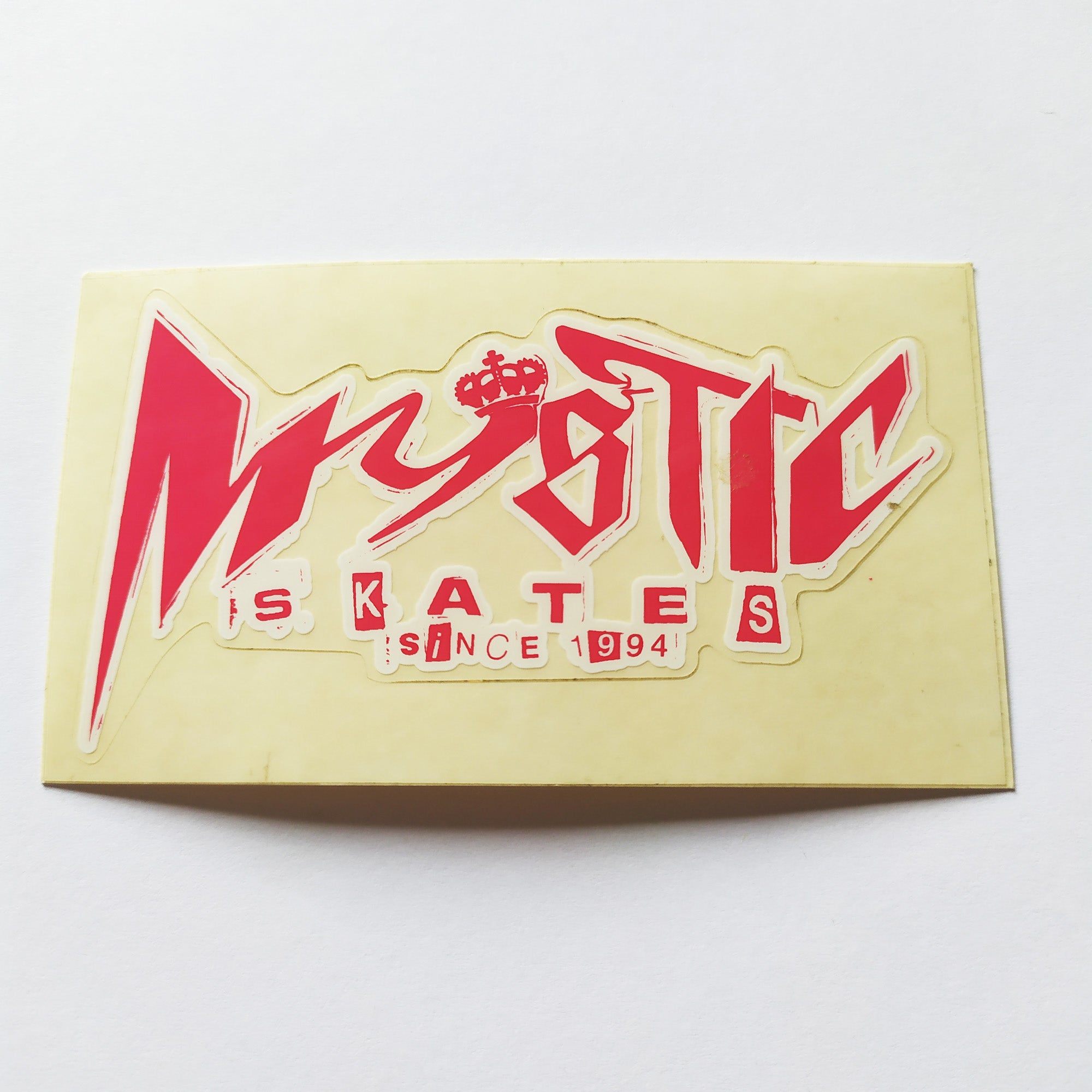 Mystic Skates Skateboard Sticker - SkateboardStickers.com