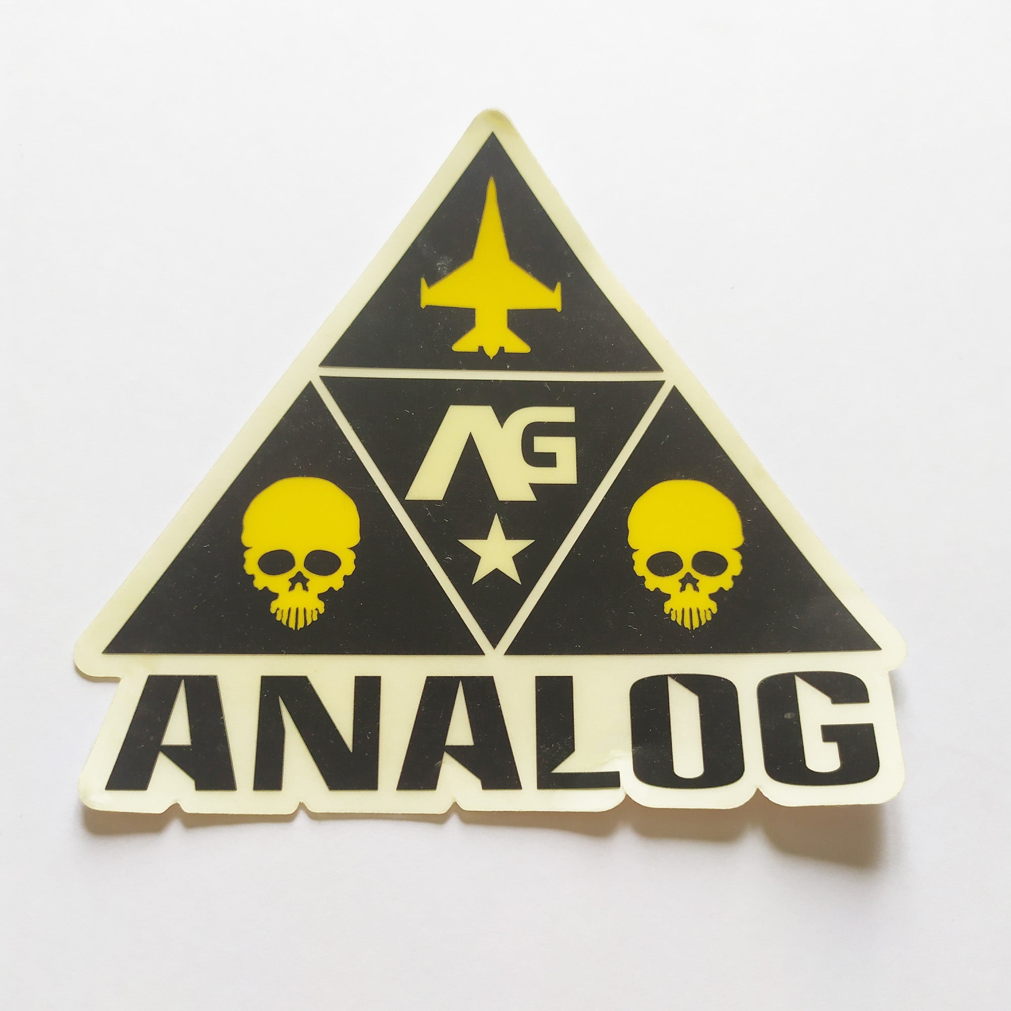 Analog Skateboards Sticker - SkateboardStickers.com