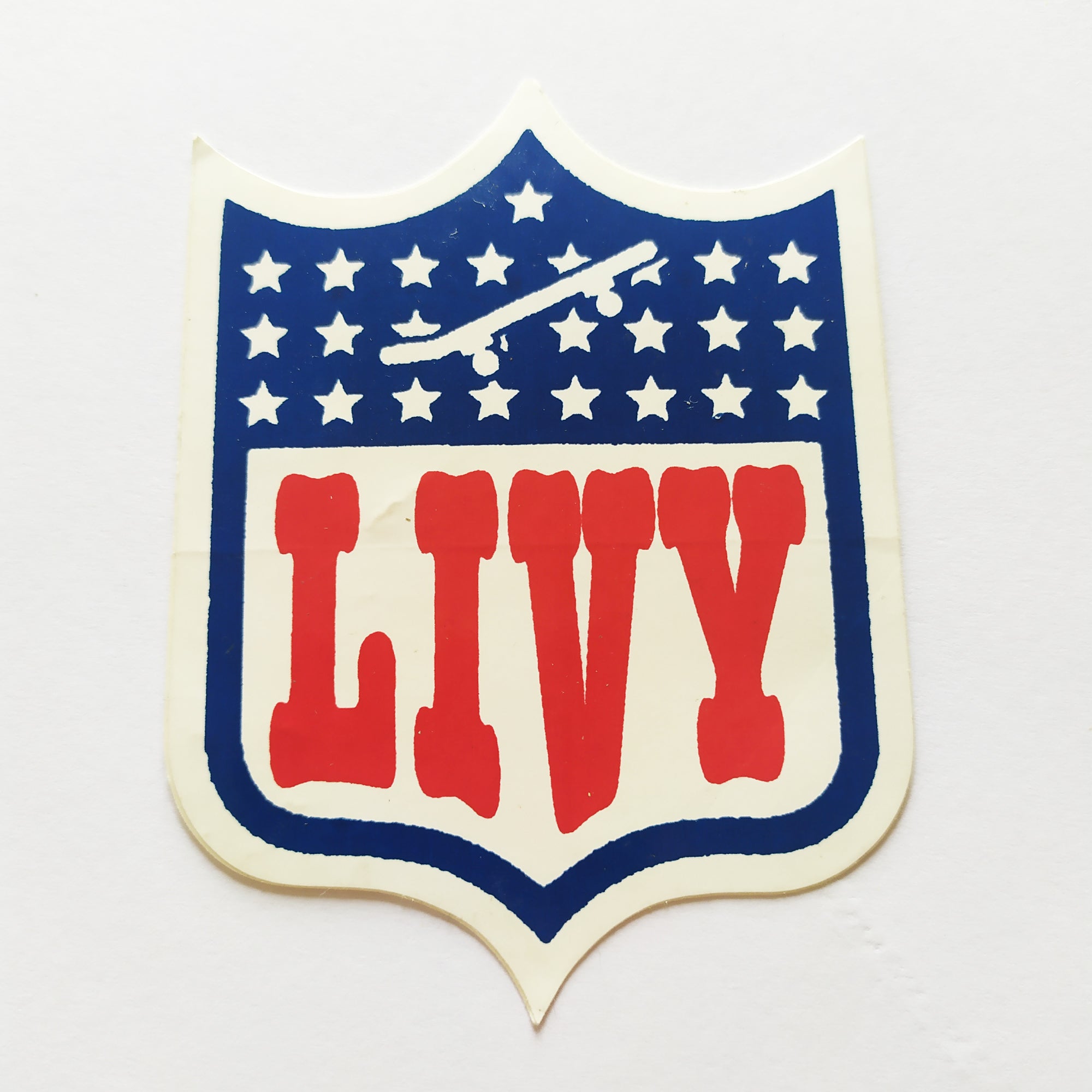 Livy Skateboard Sticker - SkateboardStickers.com