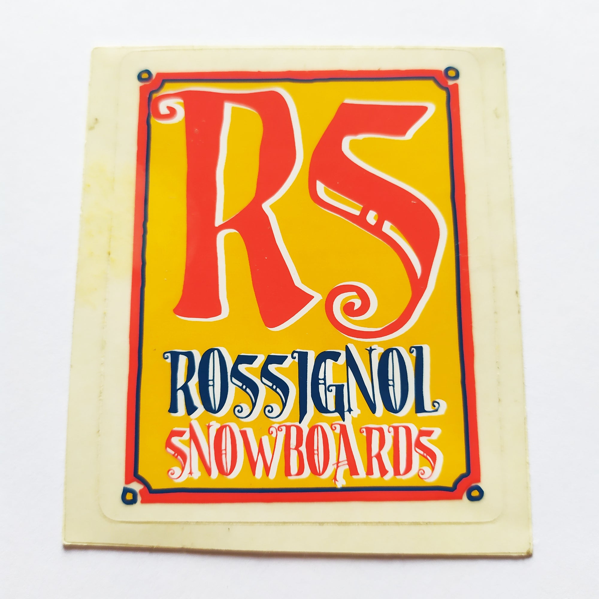 Rossignol Snowboards Sticker - SkateboardStickers.com