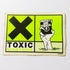 Lovenskate Toxic Wasters Skateboard Sticker