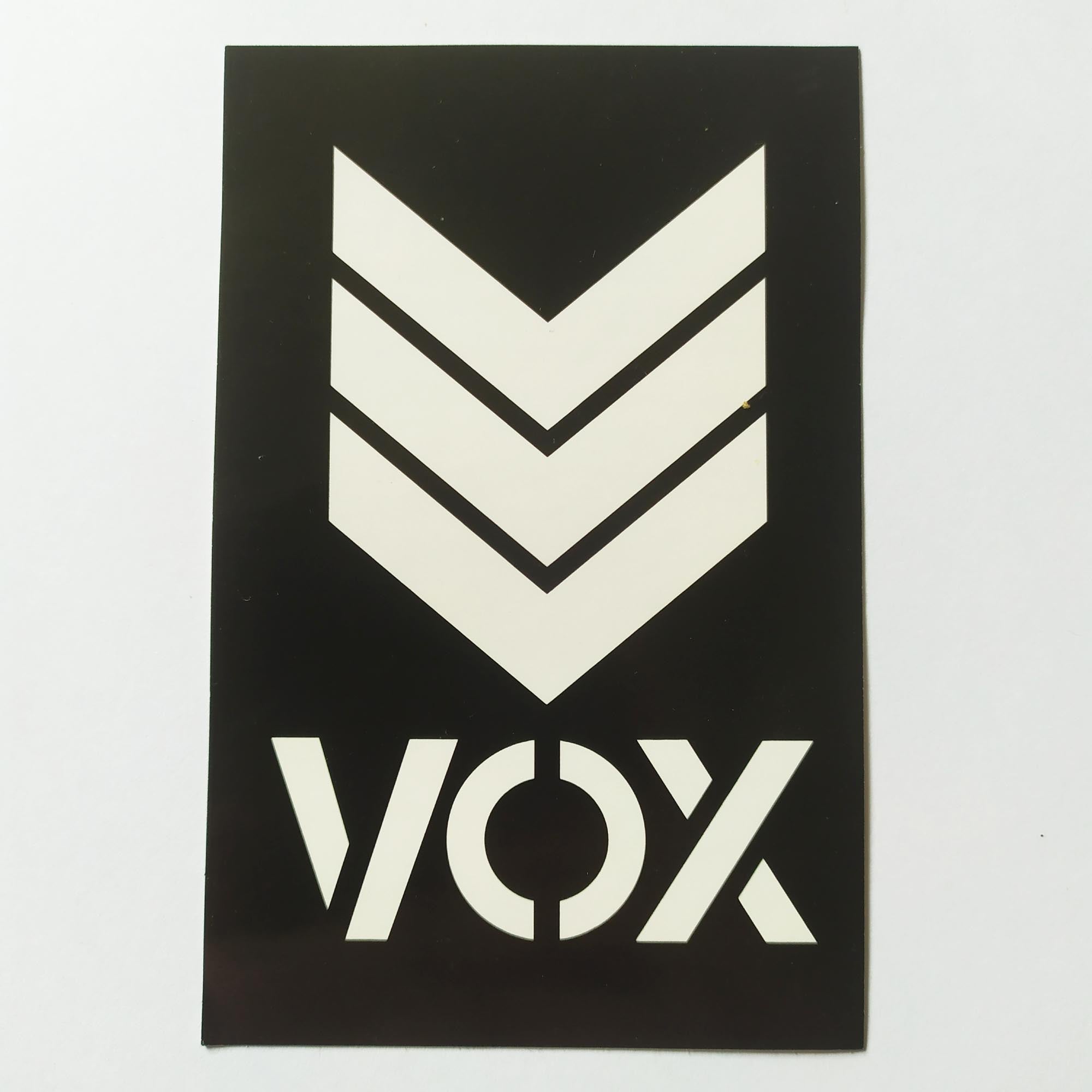 Vox Skate Shoes Skateboard Sticker