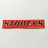 Stoneys Skateboard Sticker - SkateboardStickers.com