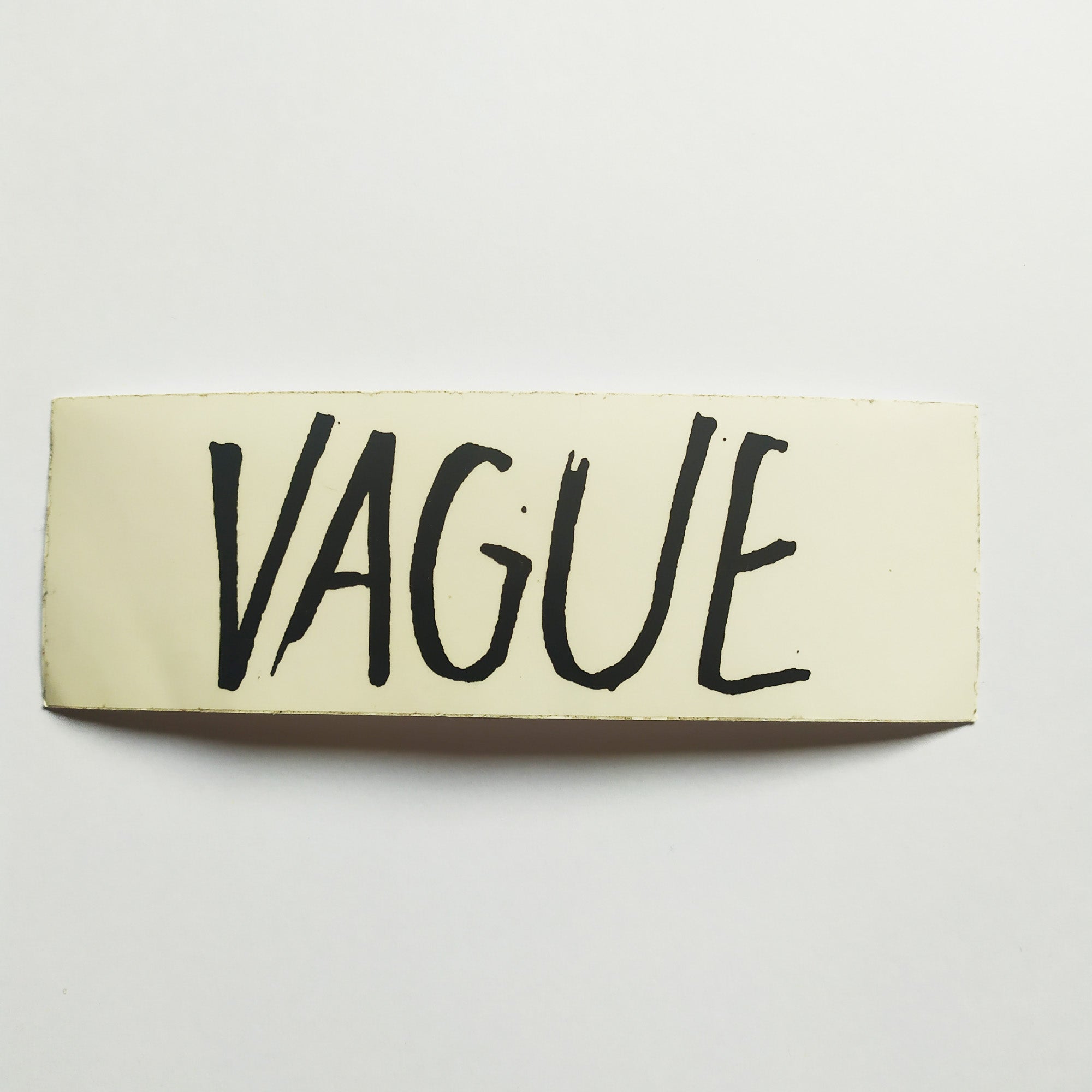 Vague Skate Mag Sticker - SkateboardStickers.com