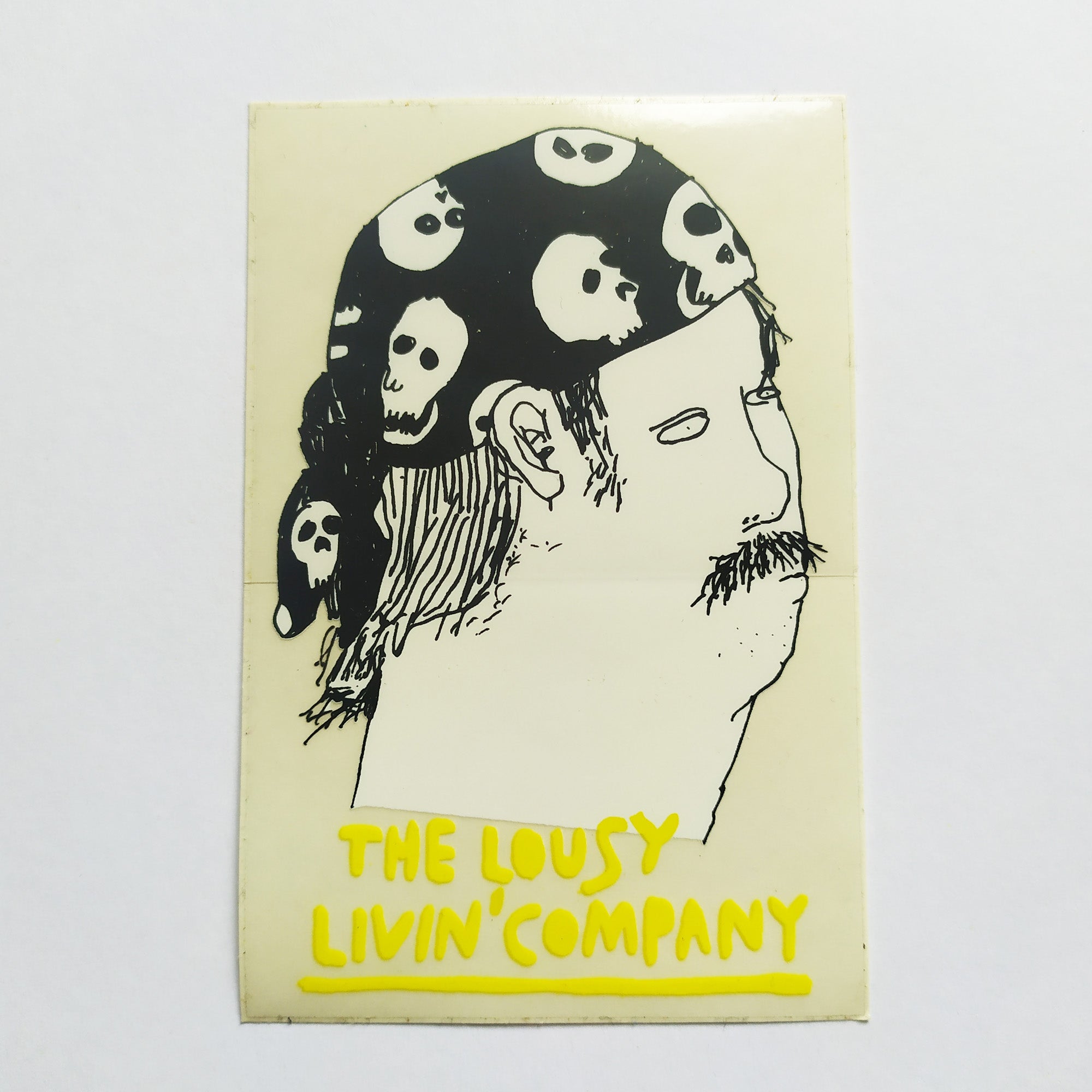 The Lousy Living Company Skate Sticker - SkateboardStickers.com