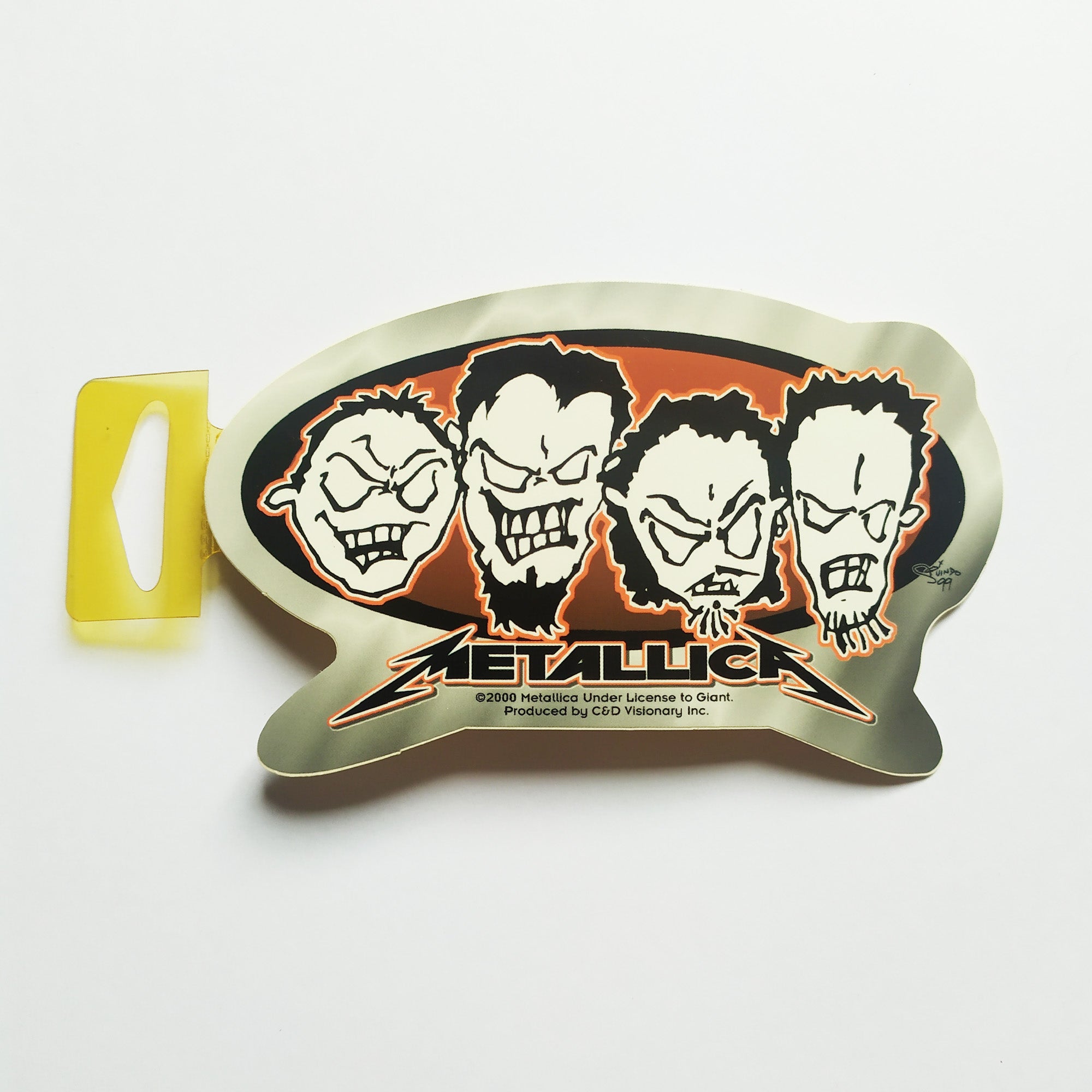 Metallica Rock Music Heavy Metal Sticker - From 2000! - SkateboardStickers.com