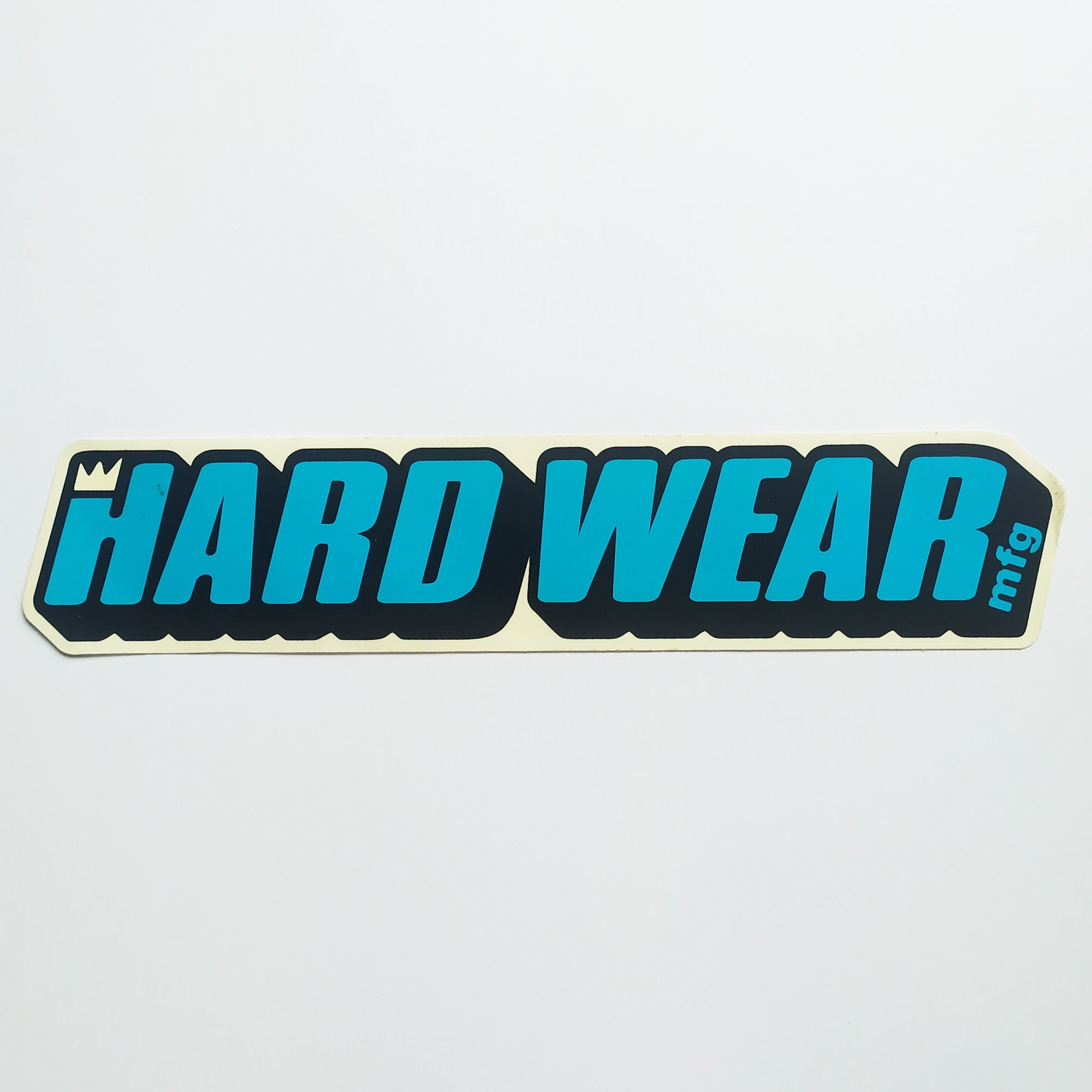 Hard Wear MFG Skateboard Sticker - 31 cm - SkateboardStickers.com