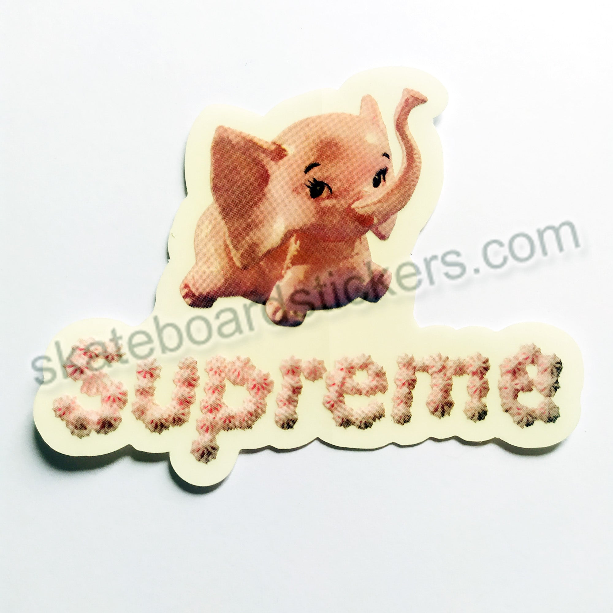 Supreme Clothing Skate Sticker