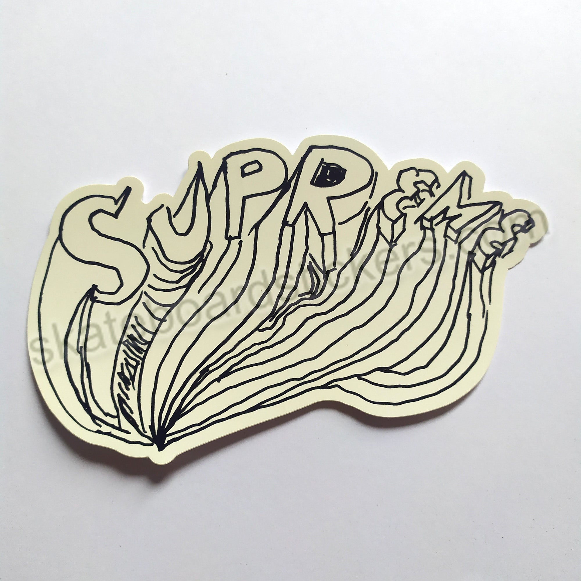 Supreme Skateboard Sticker