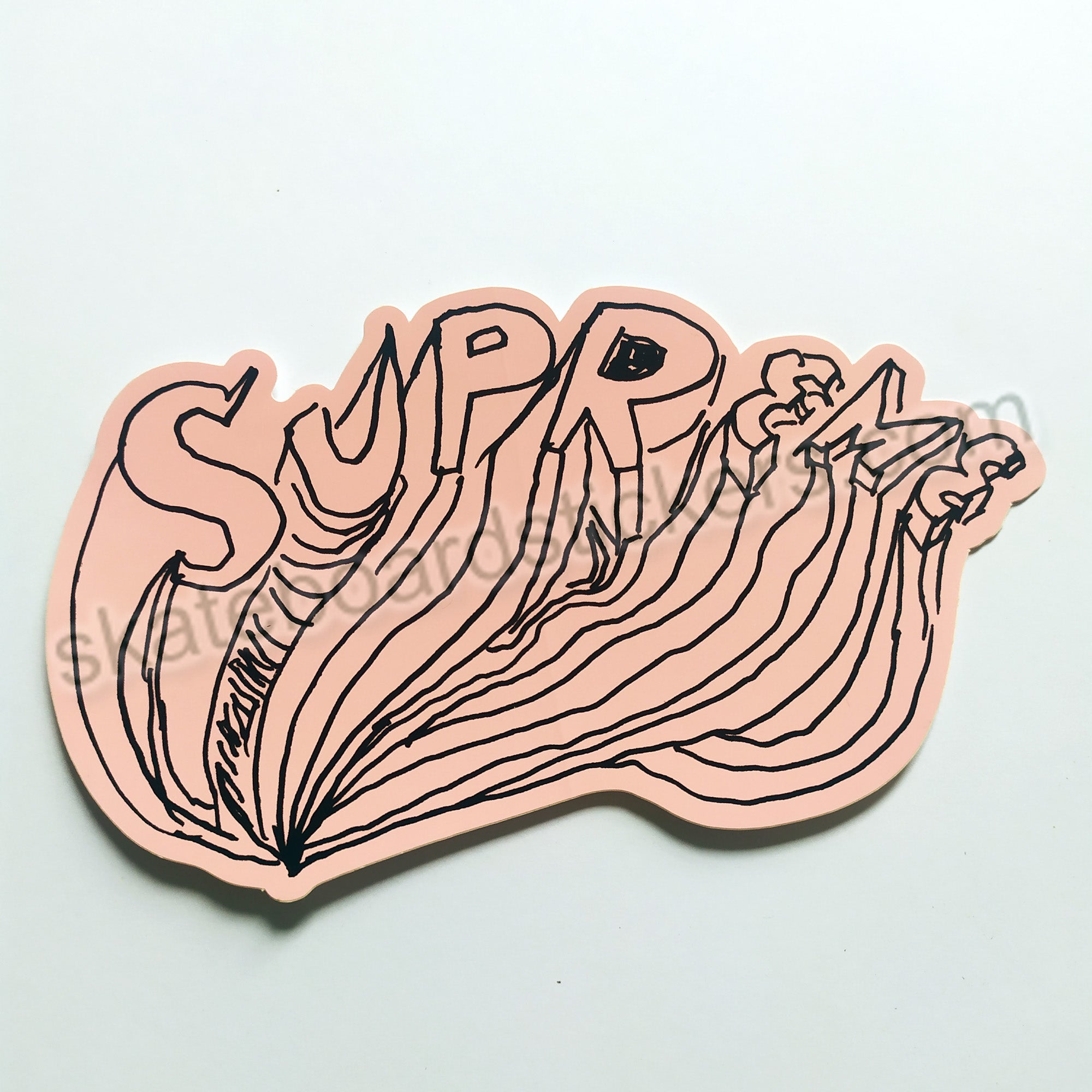 Supreme Skateboard Sticker