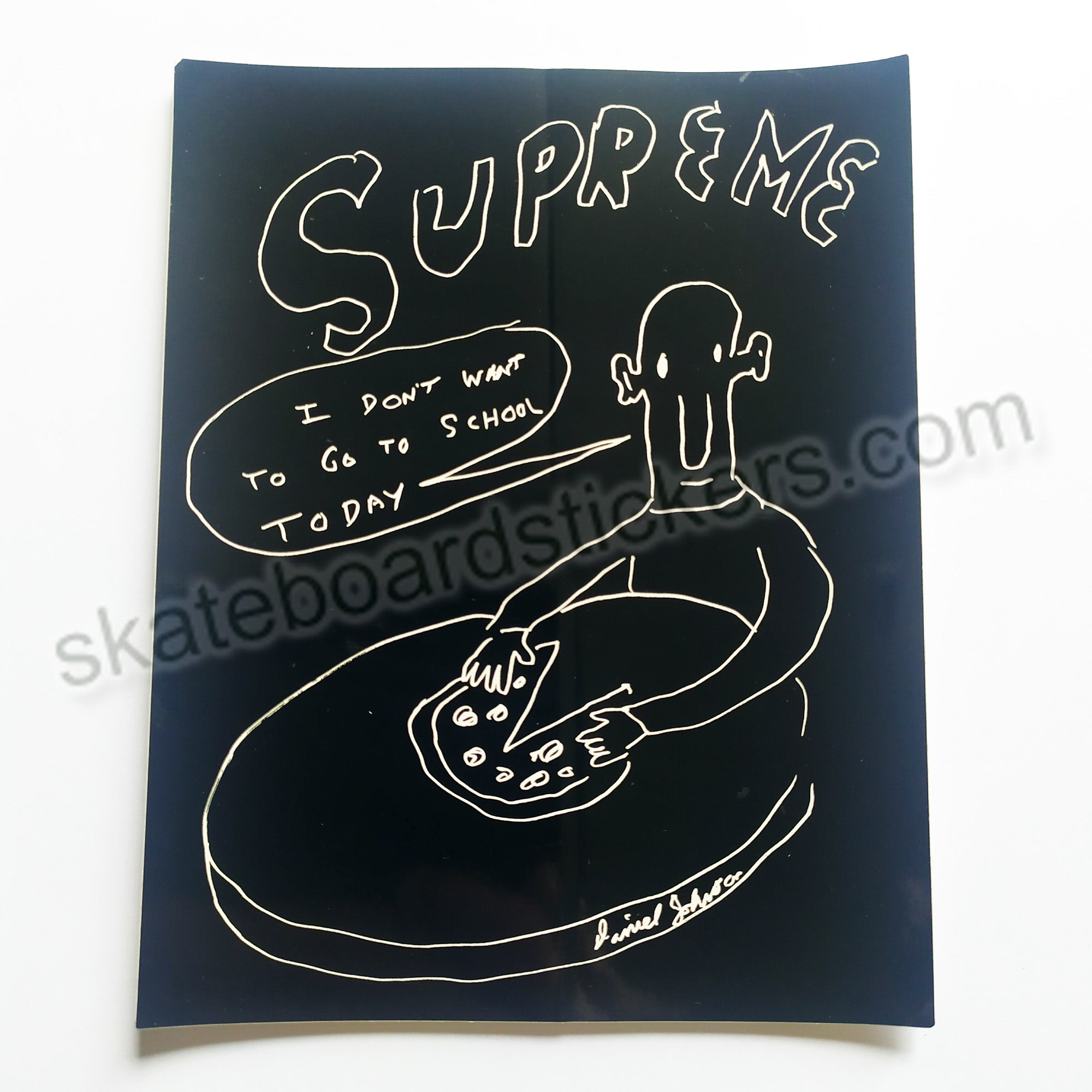 Supreme - Daniel Johnston Skateboard Sticker