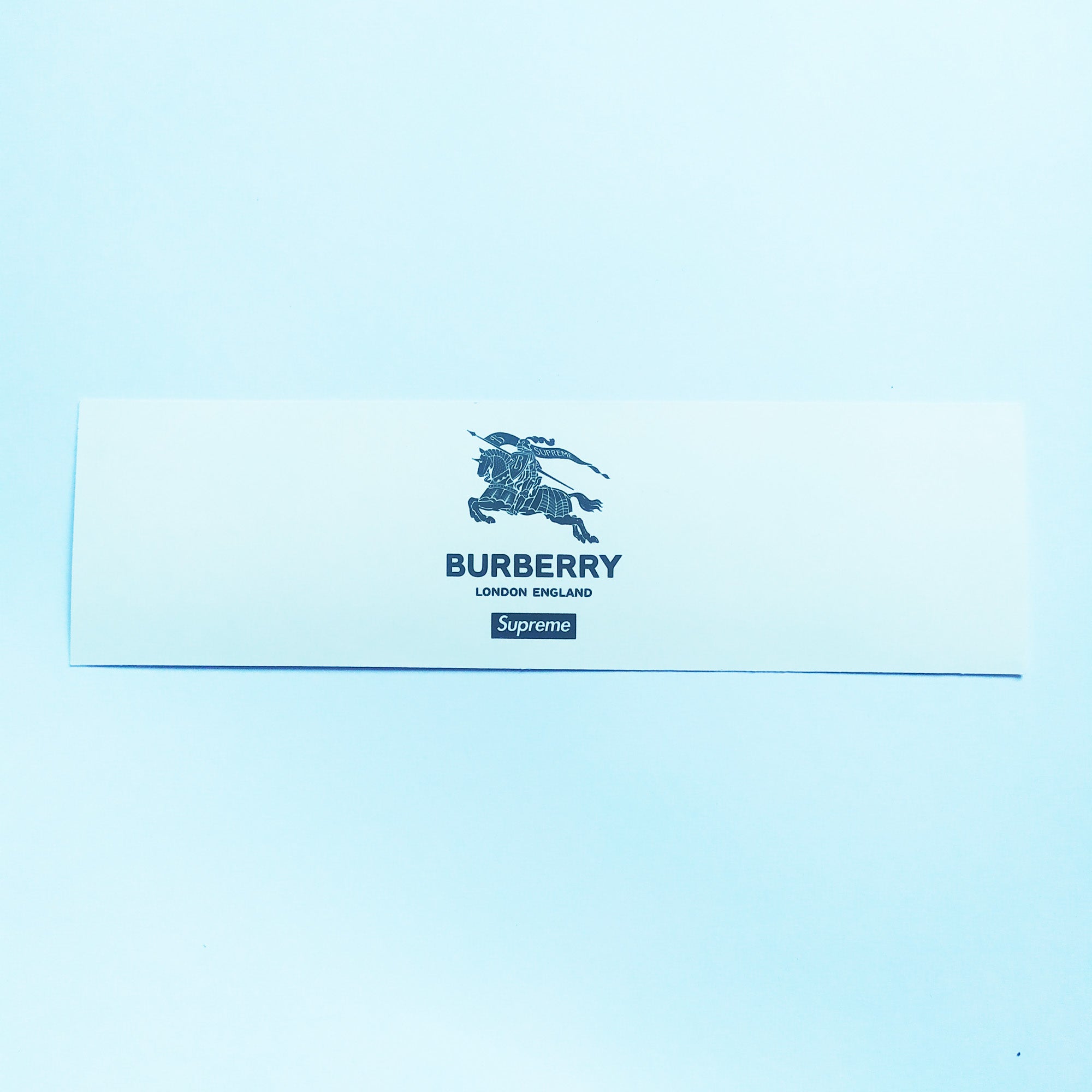 Supreme Burberry Skateboard Sticker - SkateboardStickers.com