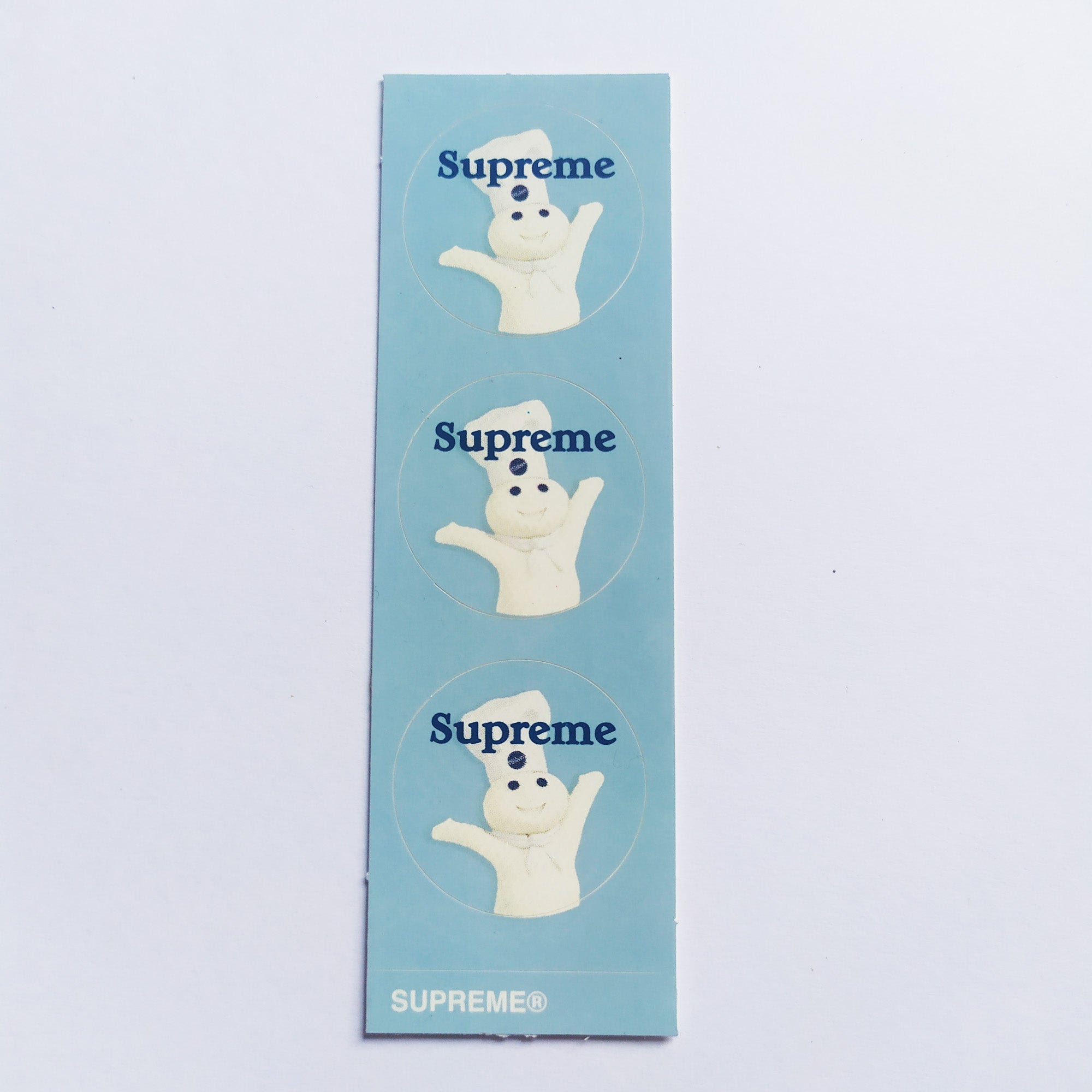 Supreme x Pilsbury Skateboard Sticker Sheet