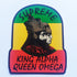 Supreme - King Alpha and Queen Omega - Skate Sticker