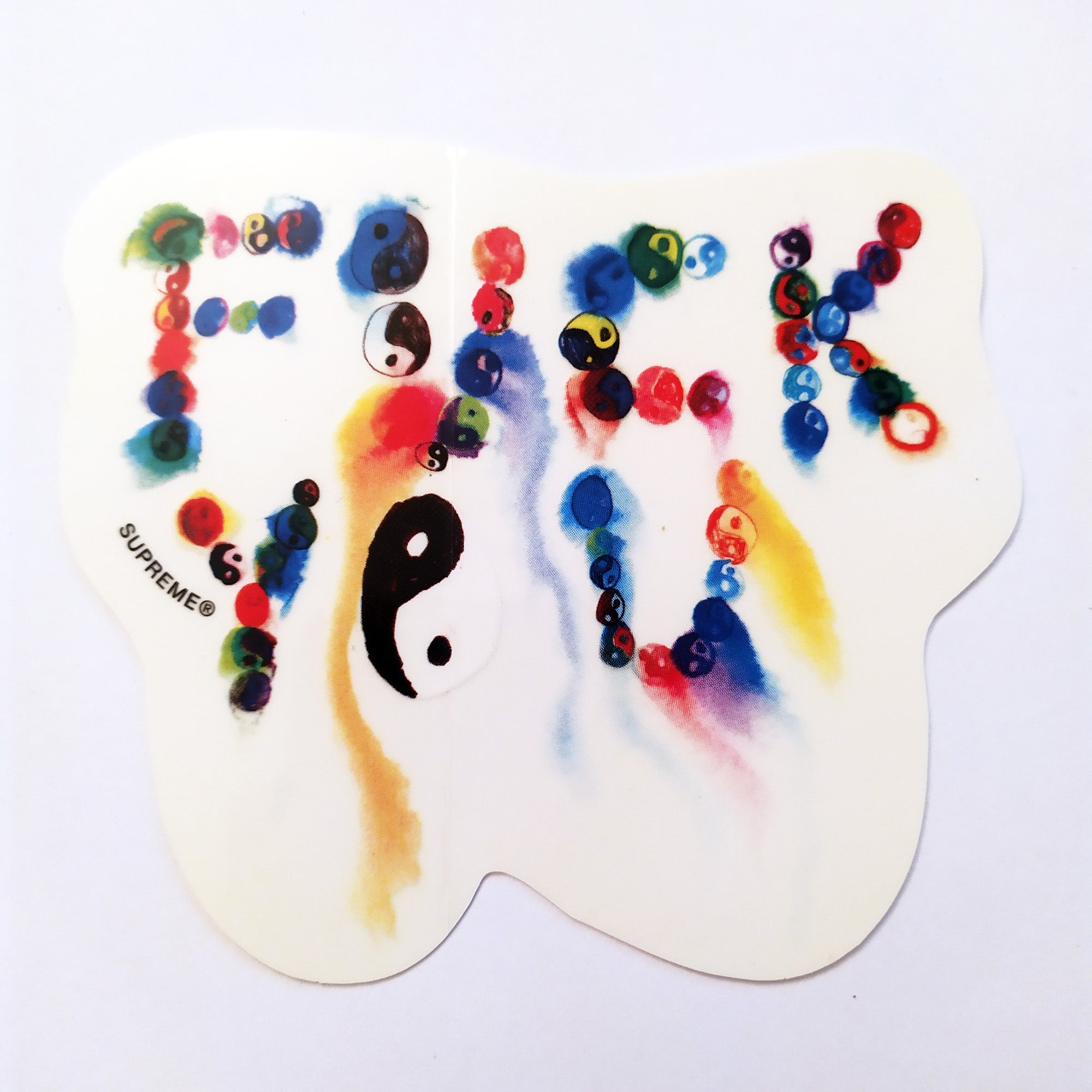 Supreme Clothing "F@ck You" Skateboard Sticker