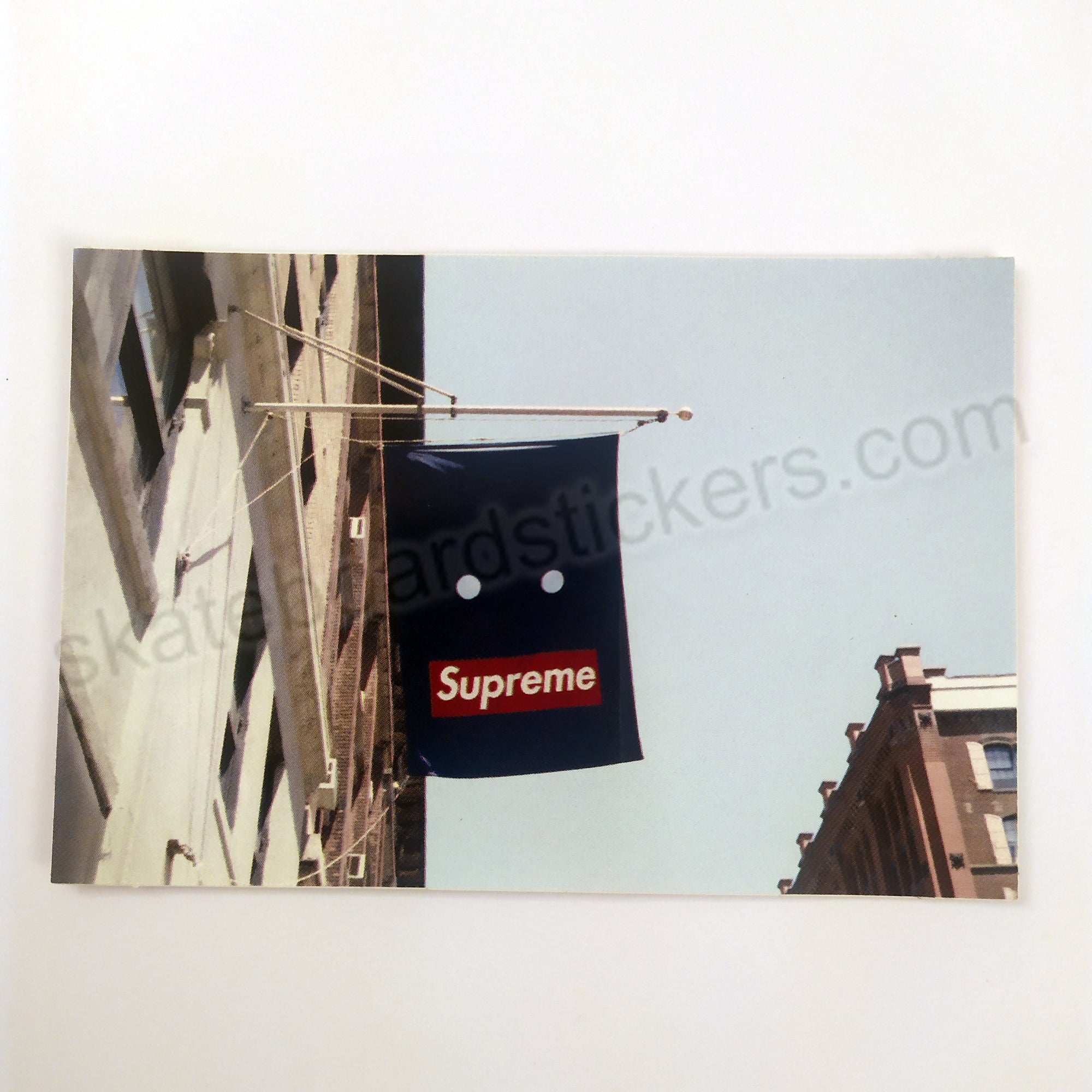 Supreme Skateboards "Banner" Skate Sticker