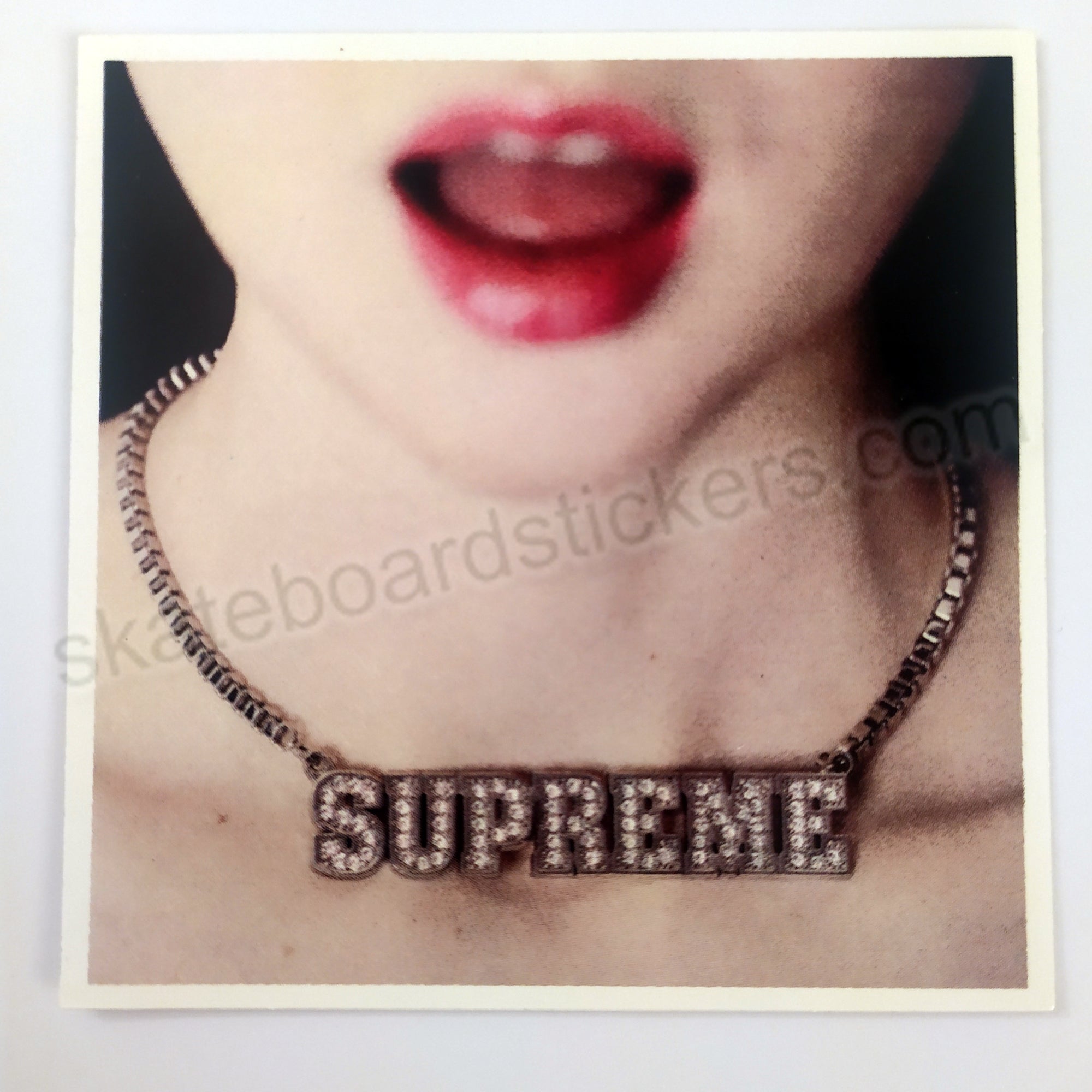 Supreme Clothing "Necklace" Sticker