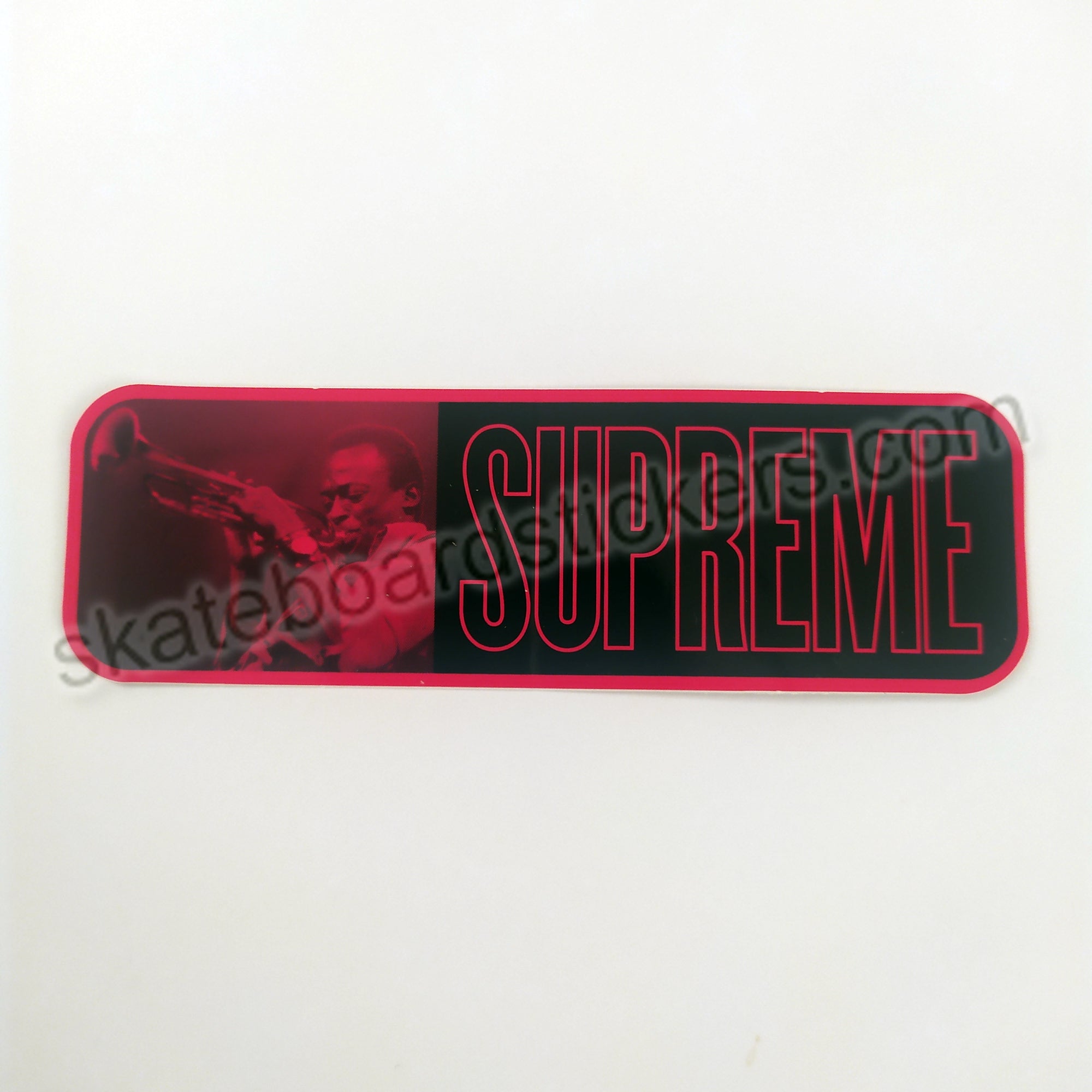 Supreme Skateboards "Miles Davis" Skate Sticker