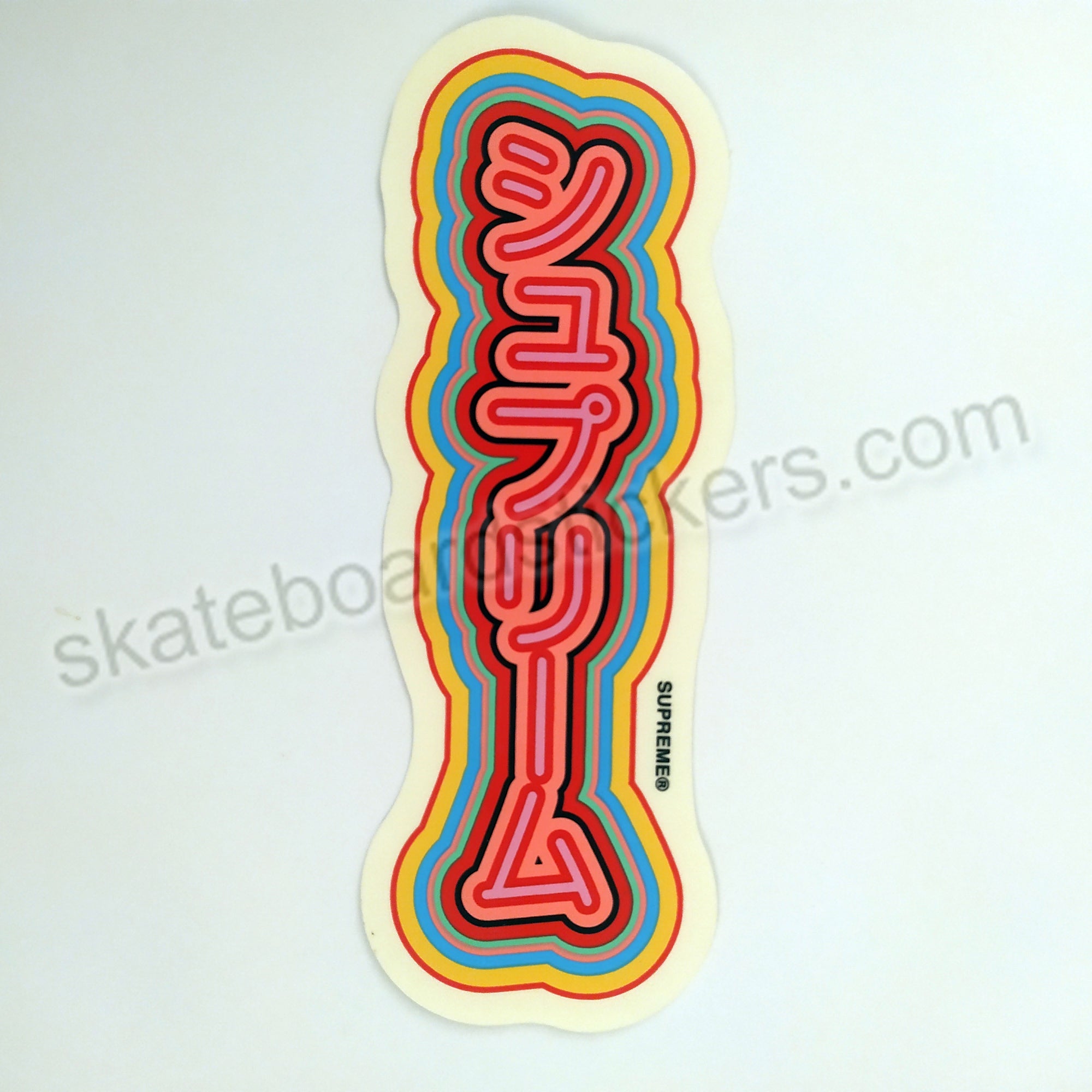 Supreme Sekitani La Norihiro Skate Sticker