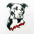 Supreme Clothing "Pitbull" Sticker