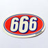 Supreme "666" Sticker