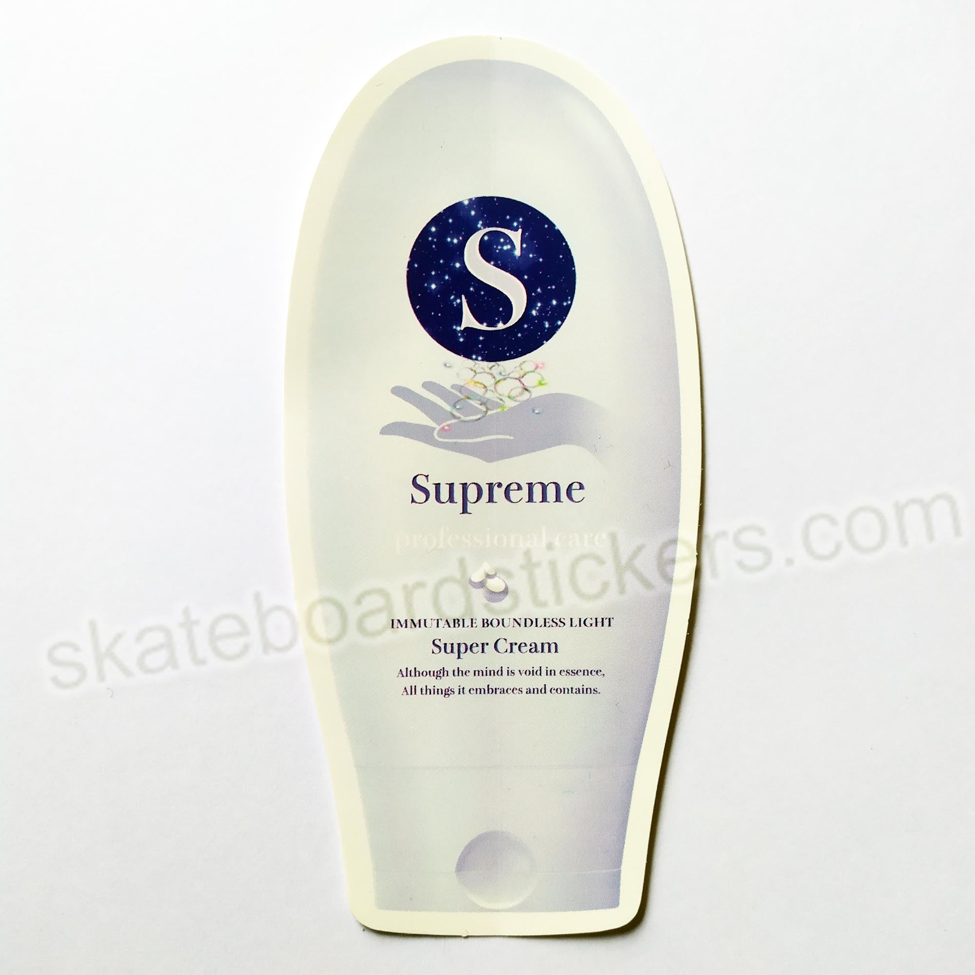 Supreme "Super Cream" Sticker