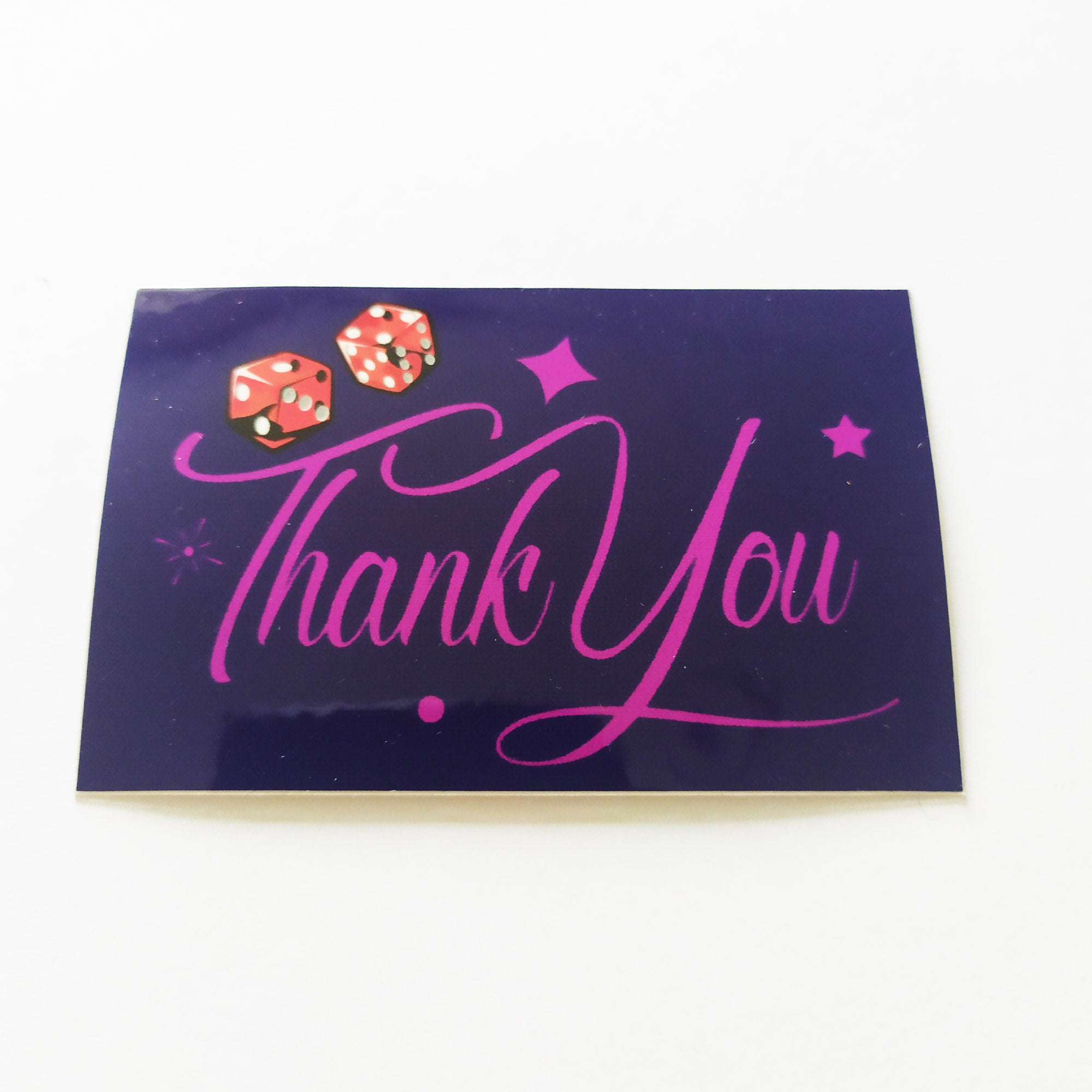 Thank You Skateboard Sticker - SkateboardStickers.com