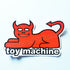 Toy Machine "Devil Cat" - Skateboard Sticker 13.5 cm x 9 cm approx