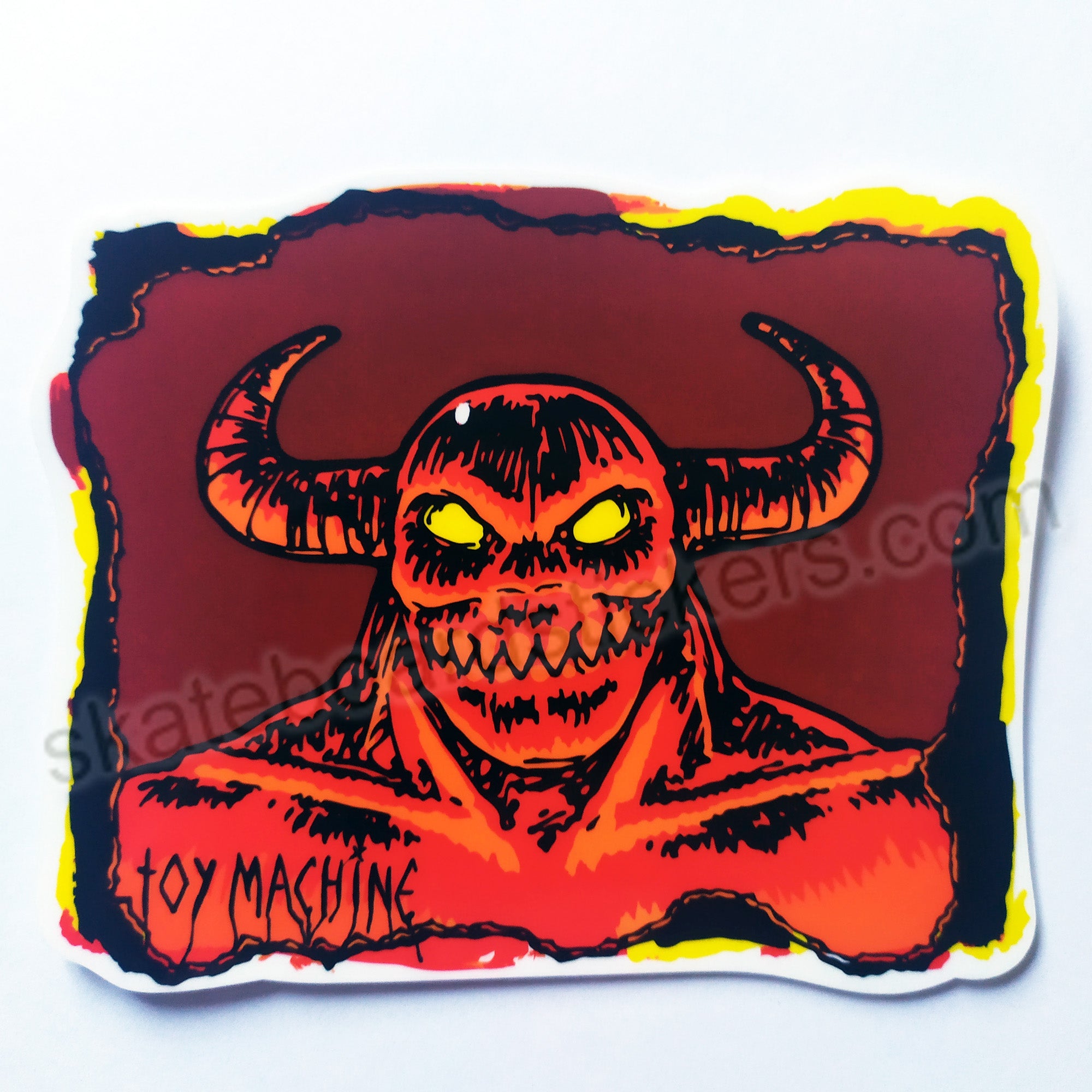 Toy Machine "Hell Monster" - Skateboard Sticker 11 cm x 9 cm approx.